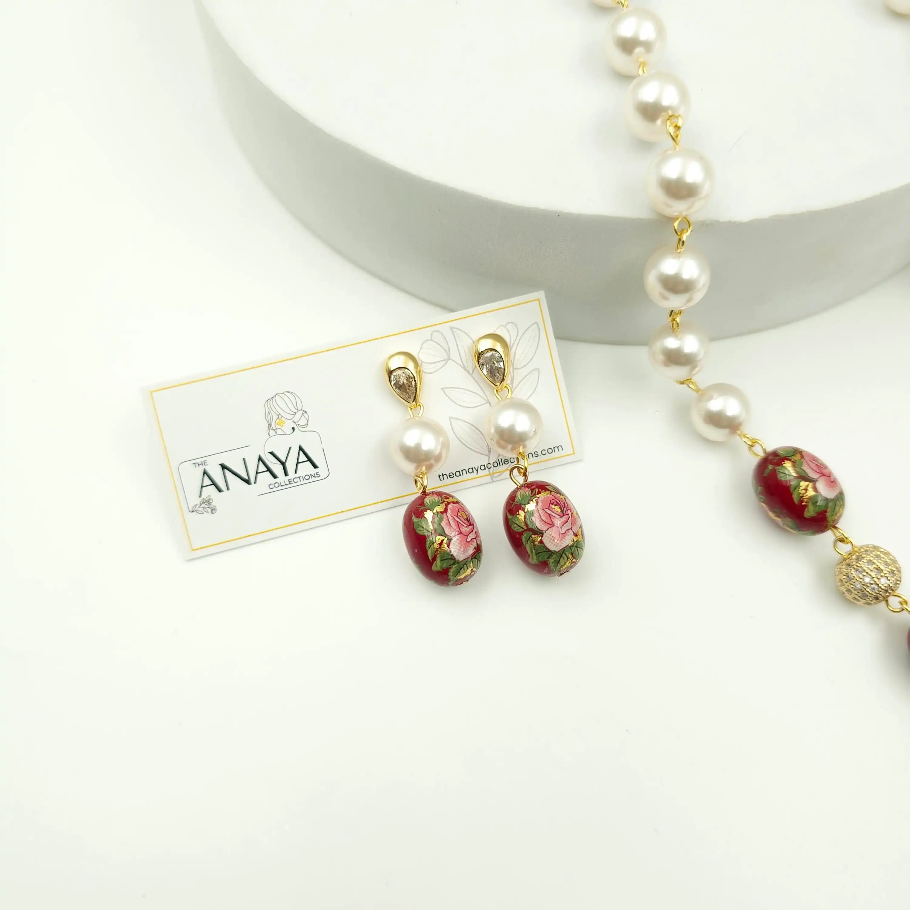 Floral Elegance Pearl Set
