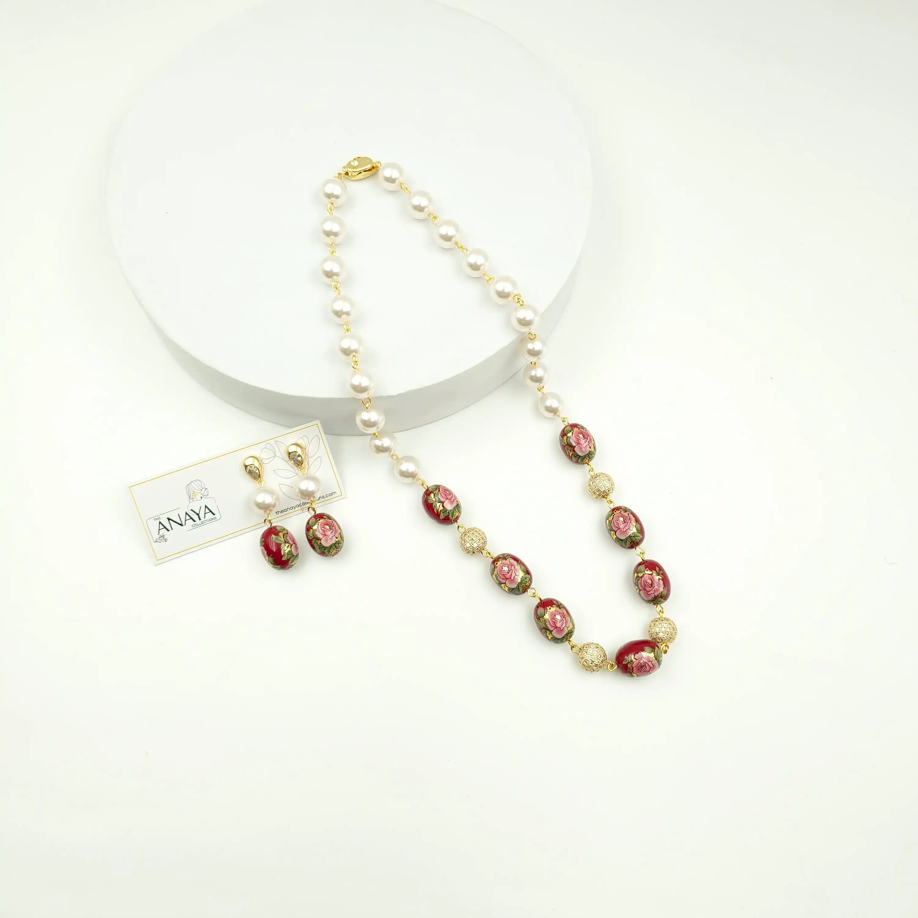 Floral Elegance Pearl Set