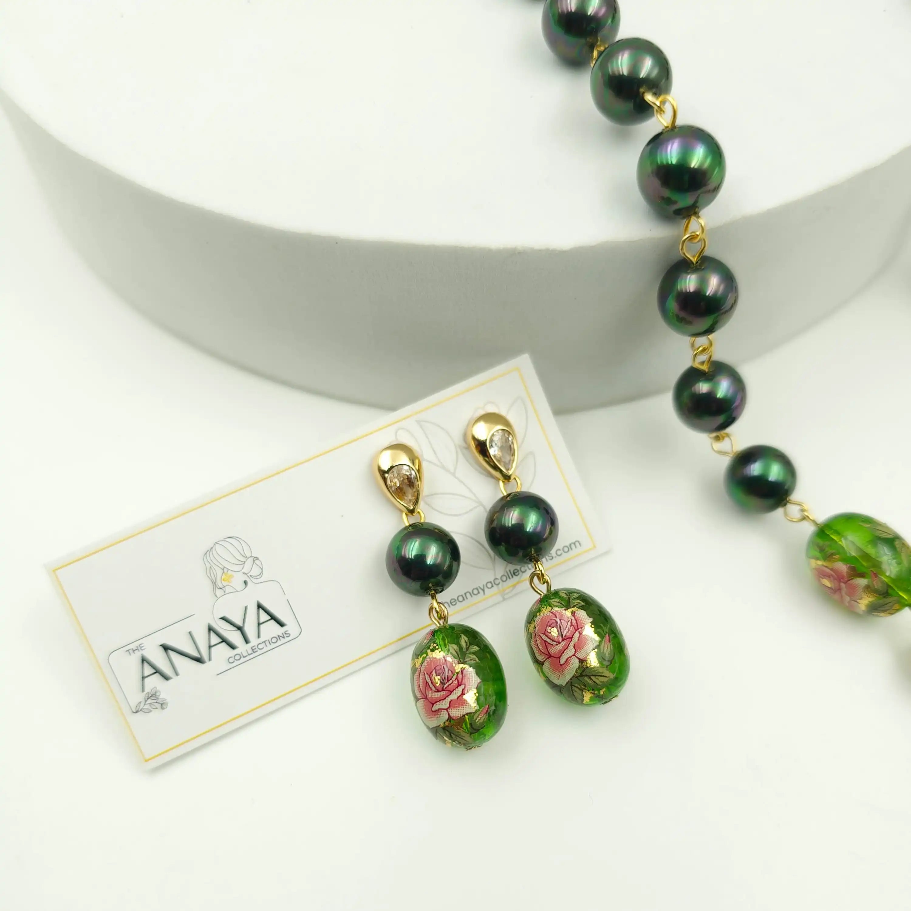 Floral Elegance Pearl Set