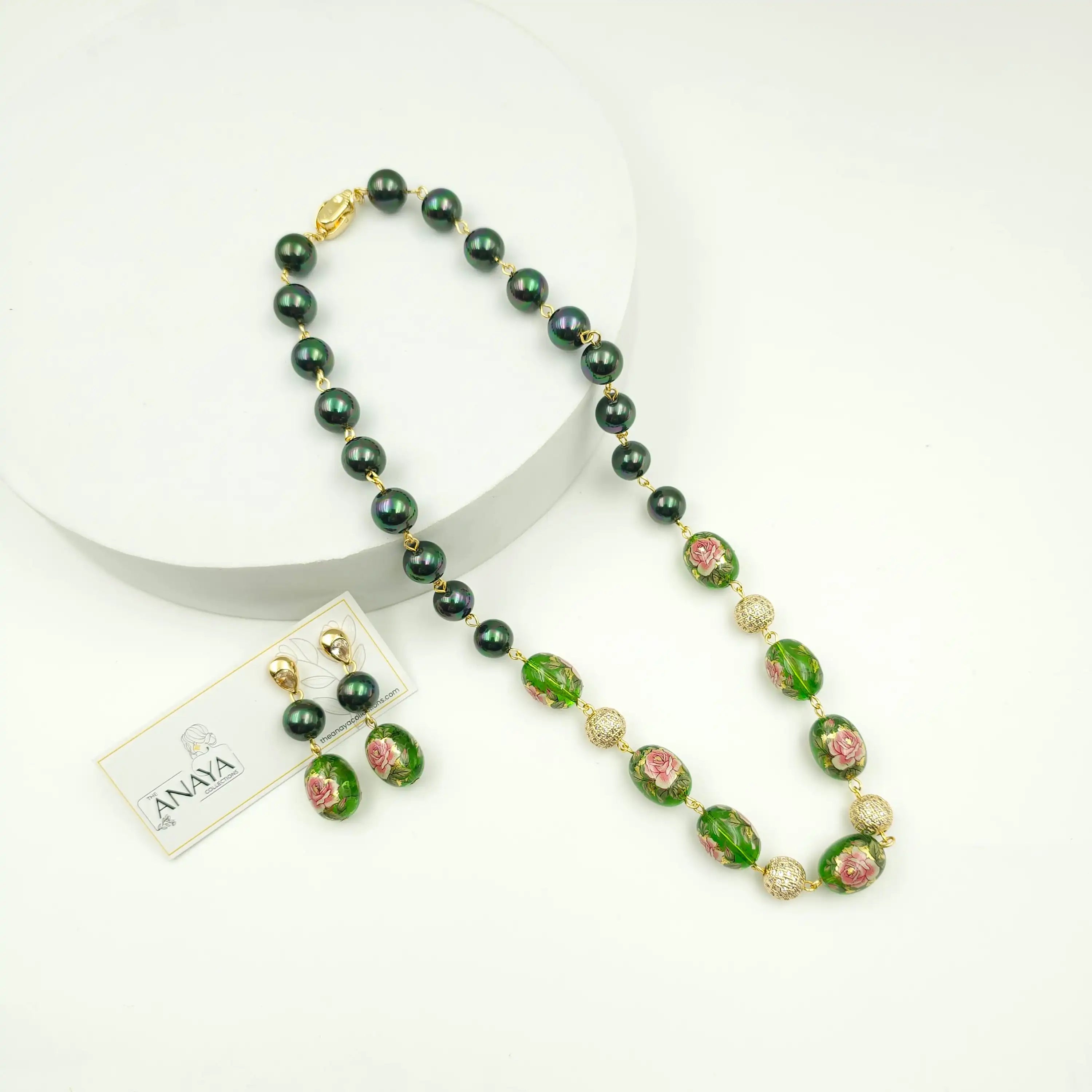 Floral Elegance Pearl Set