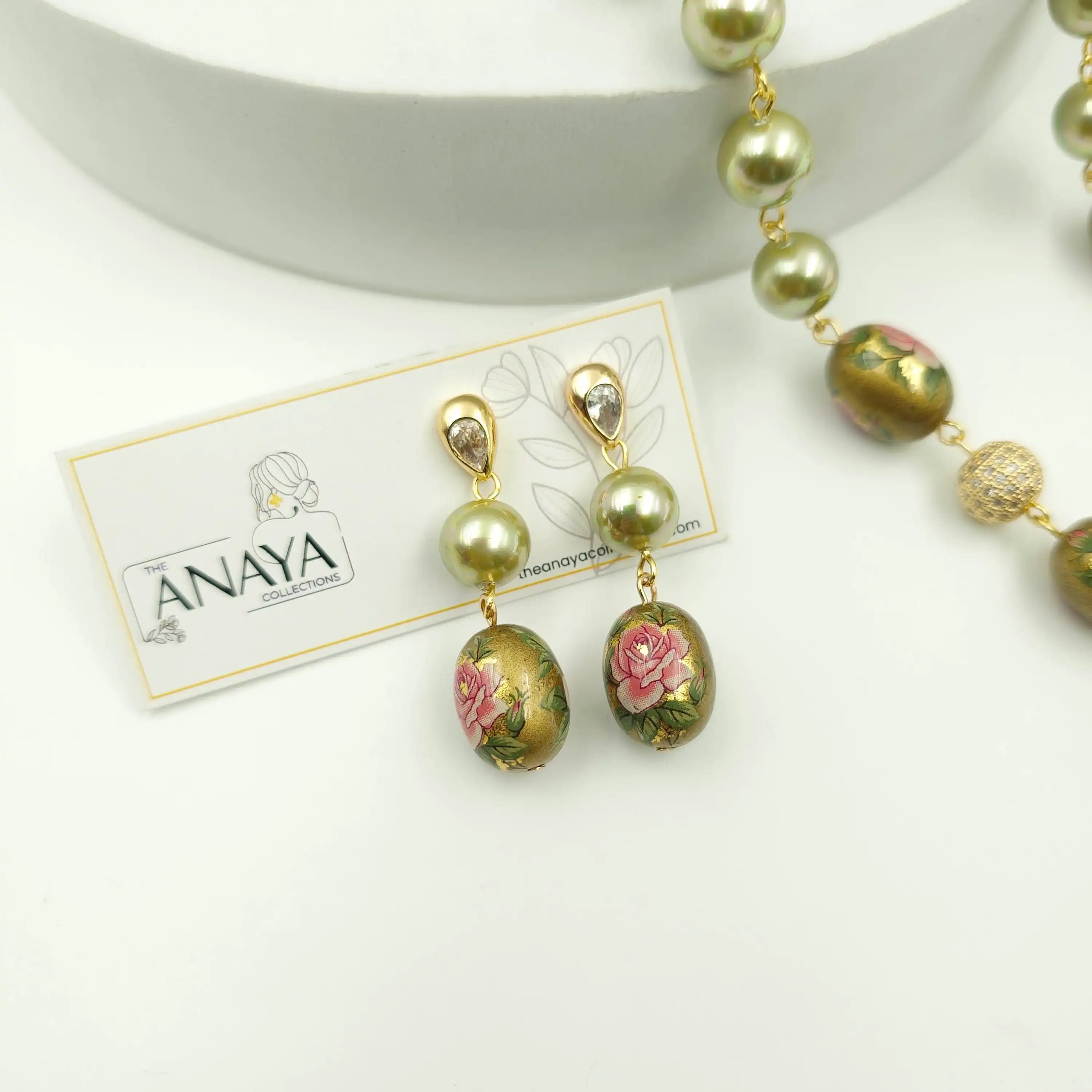Floral Elegance Pearl Set
