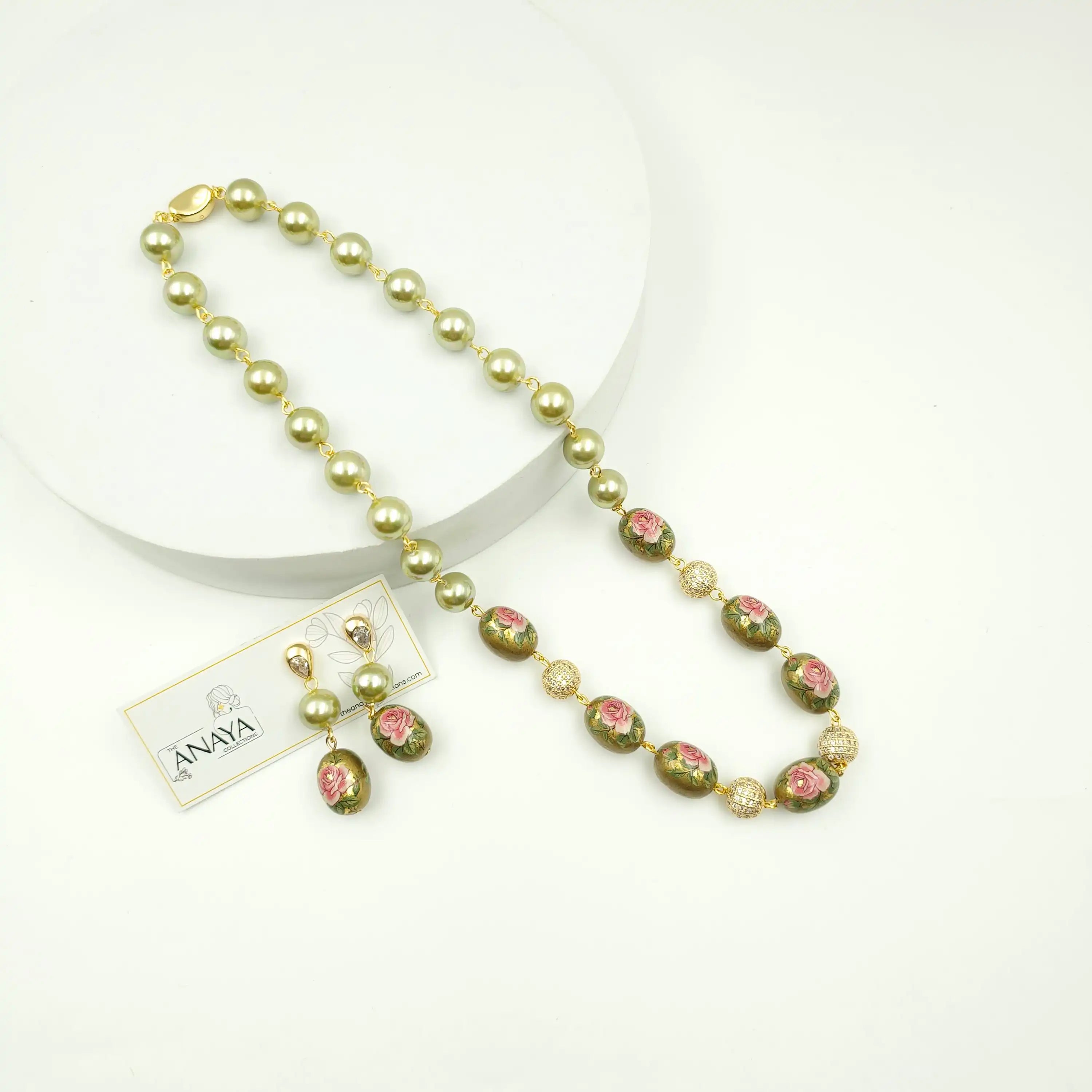 Floral Elegance Pearl Set