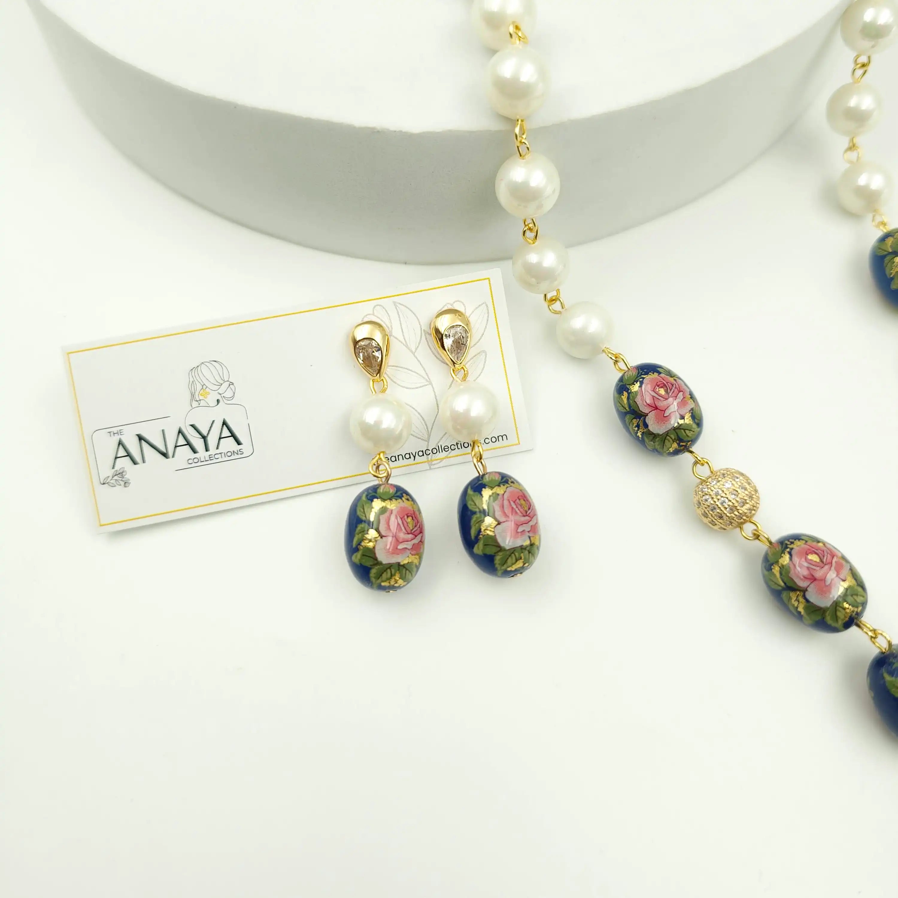 Floral Elegance Pearl Set
