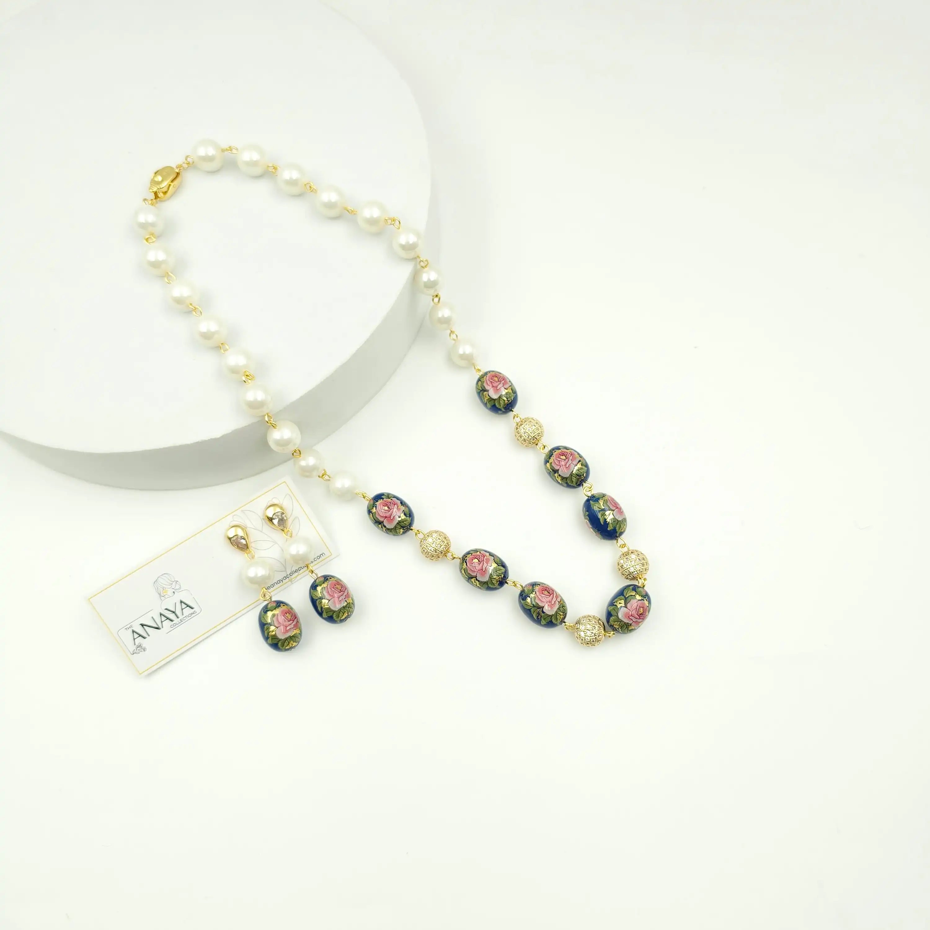 Floral Elegance Pearl Set