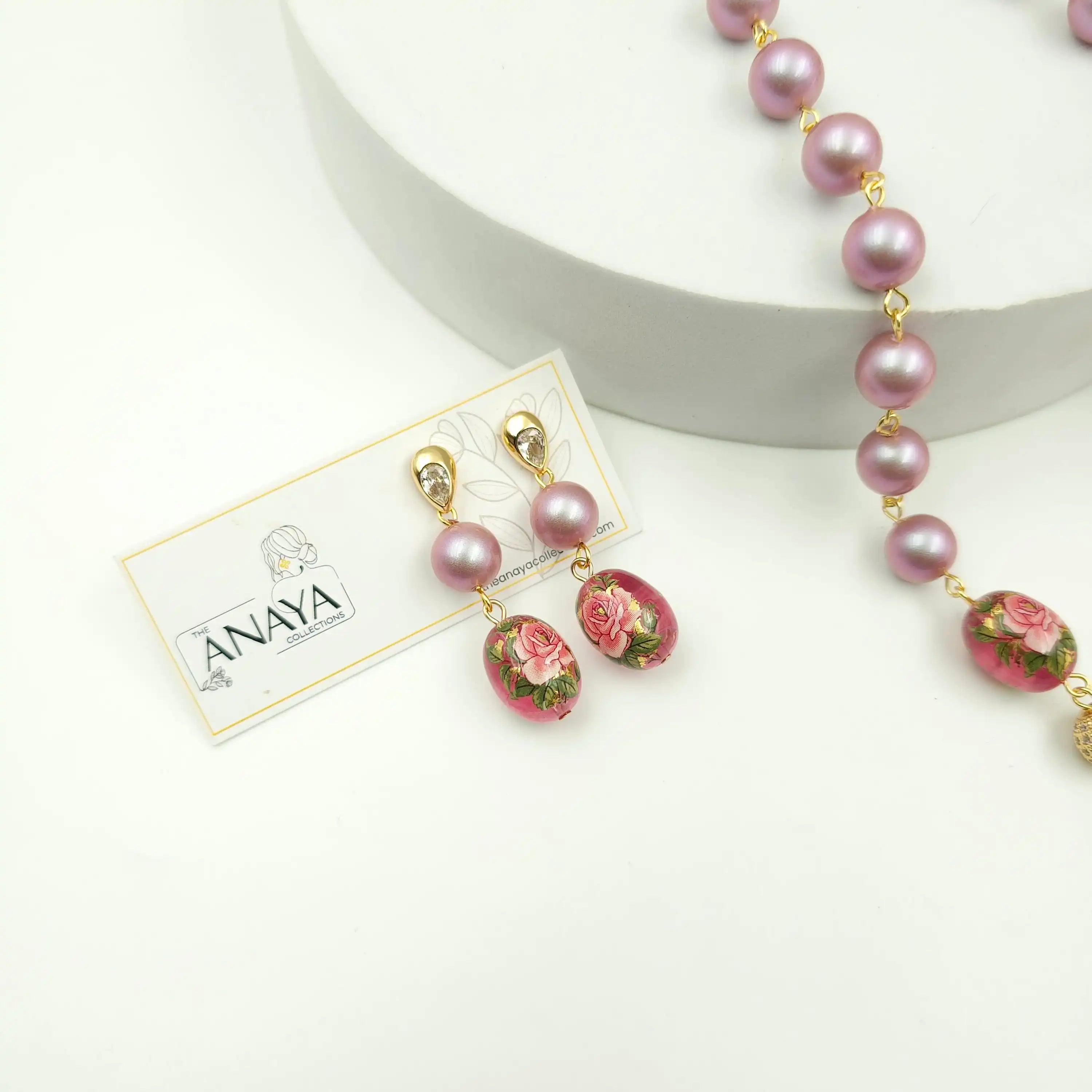 Floral Elegance Pearl Set