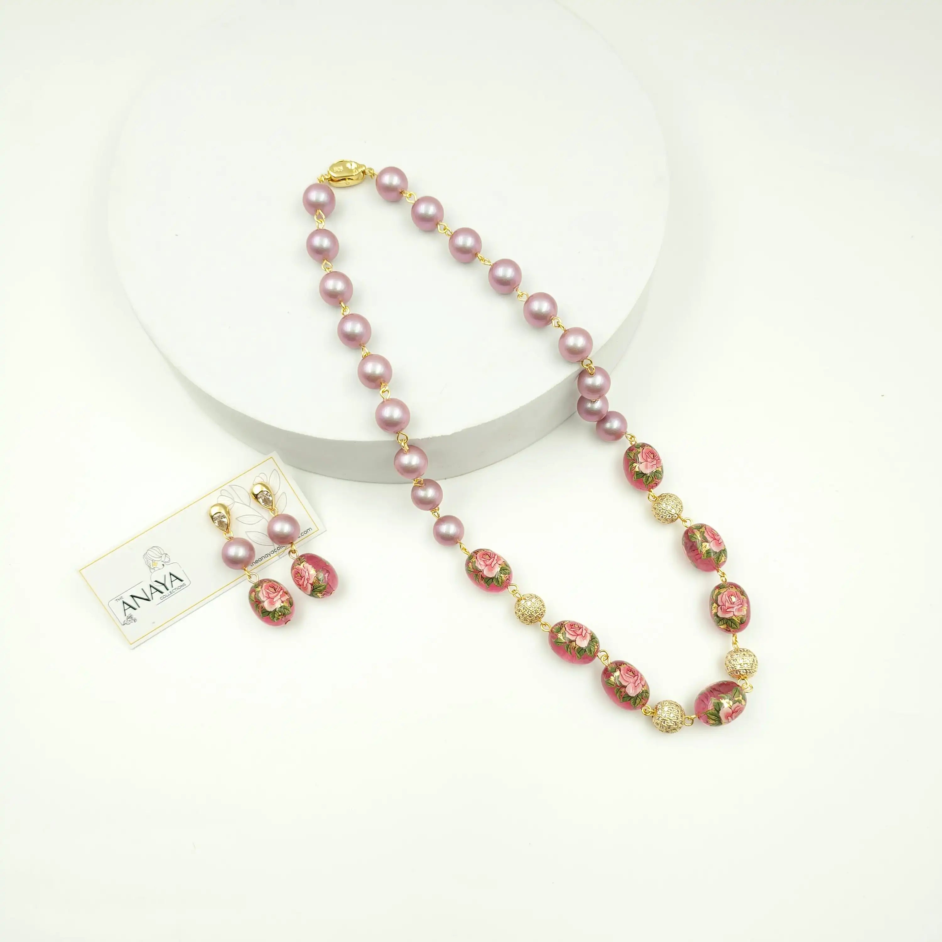 Floral Elegance Pearl Set