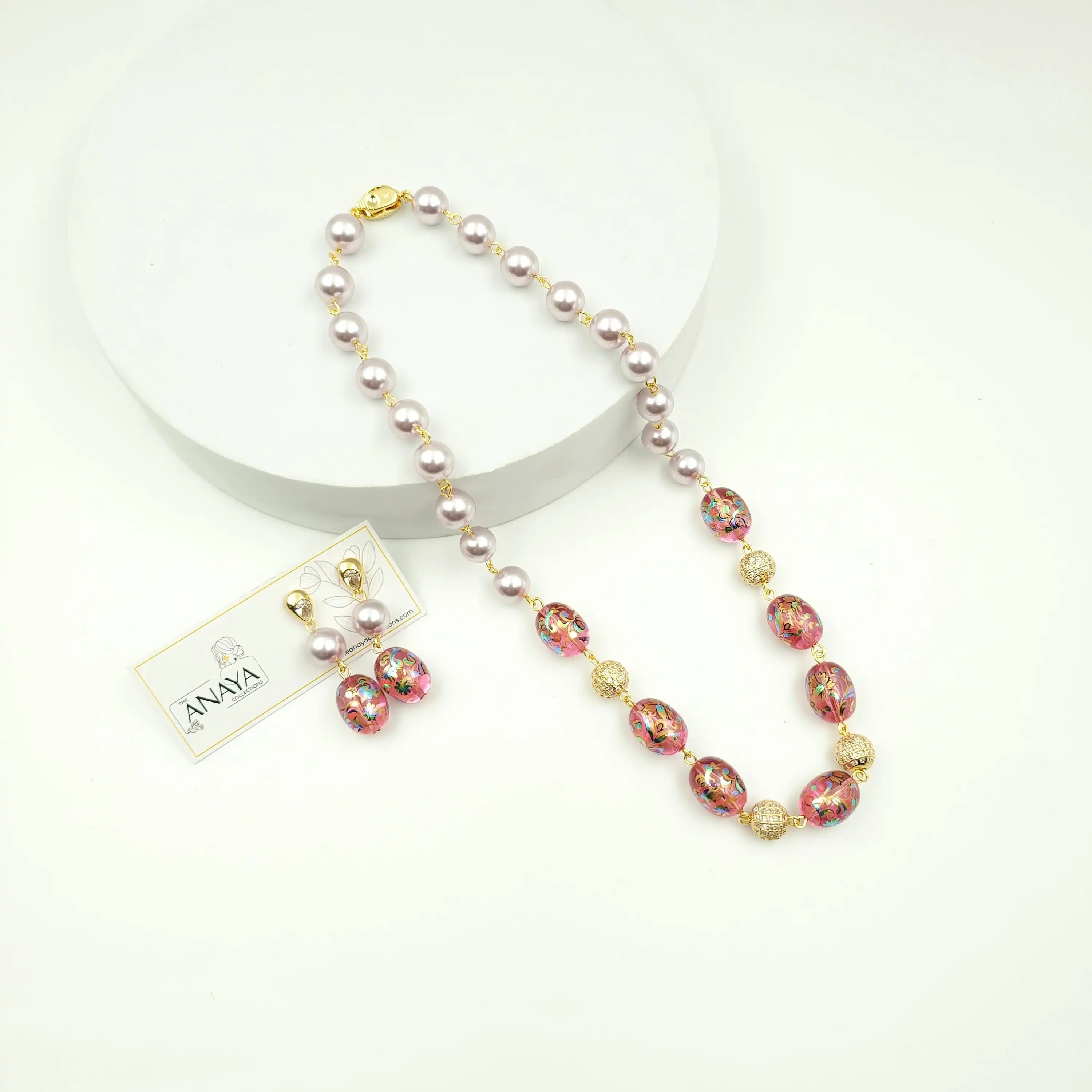 Floral Elegance Pearl Set