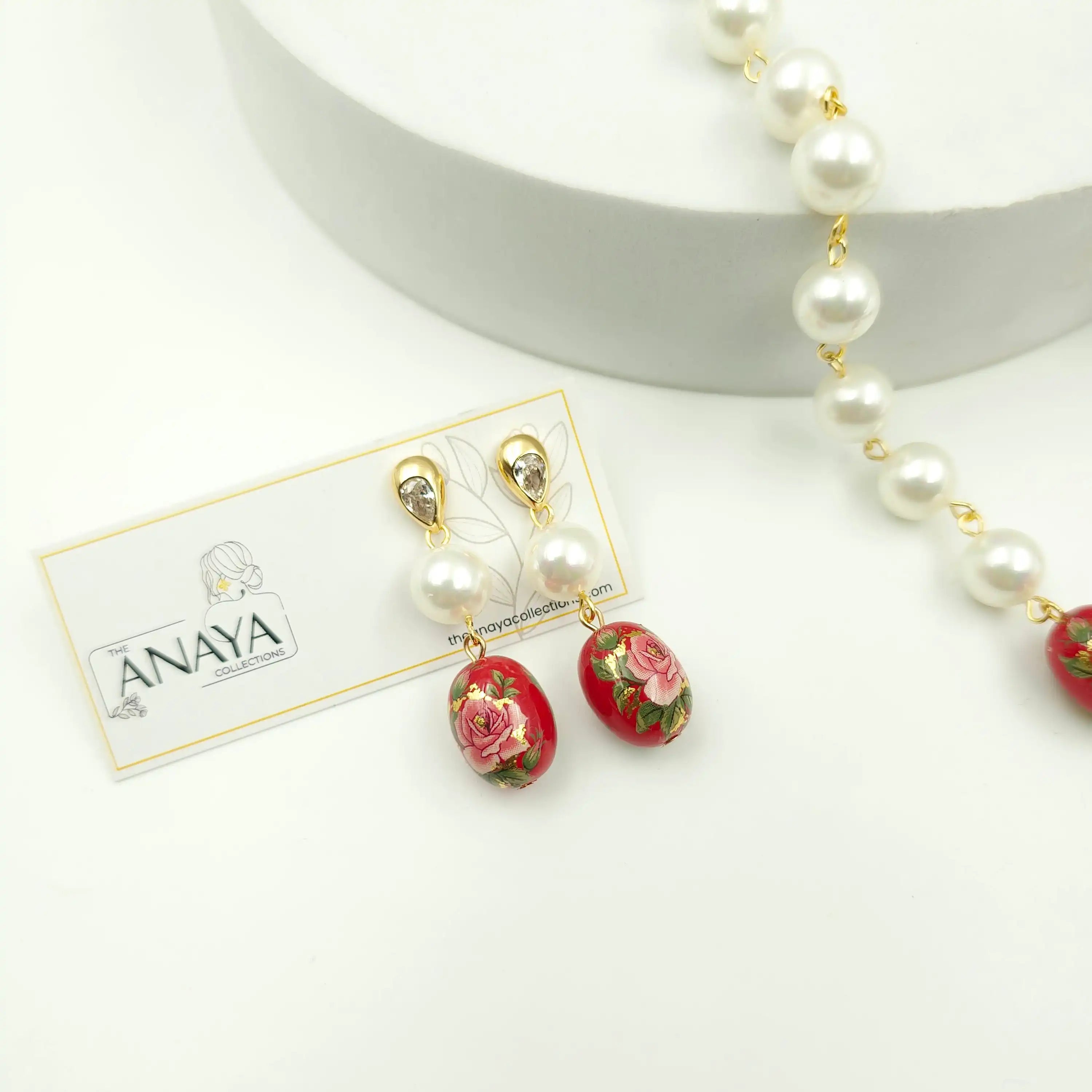 Floral Elegance Pearl Set