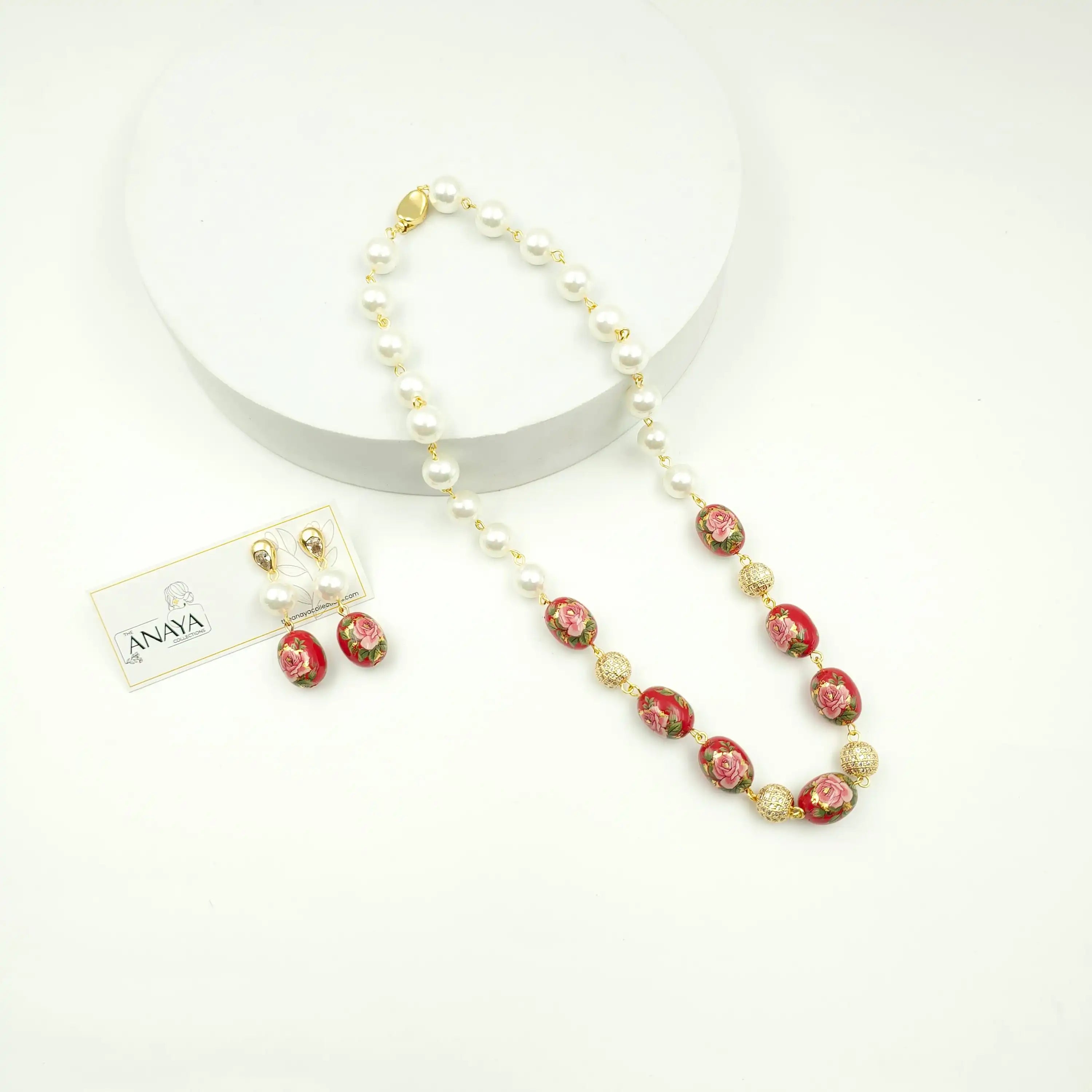 Floral Elegance Pearl Set
