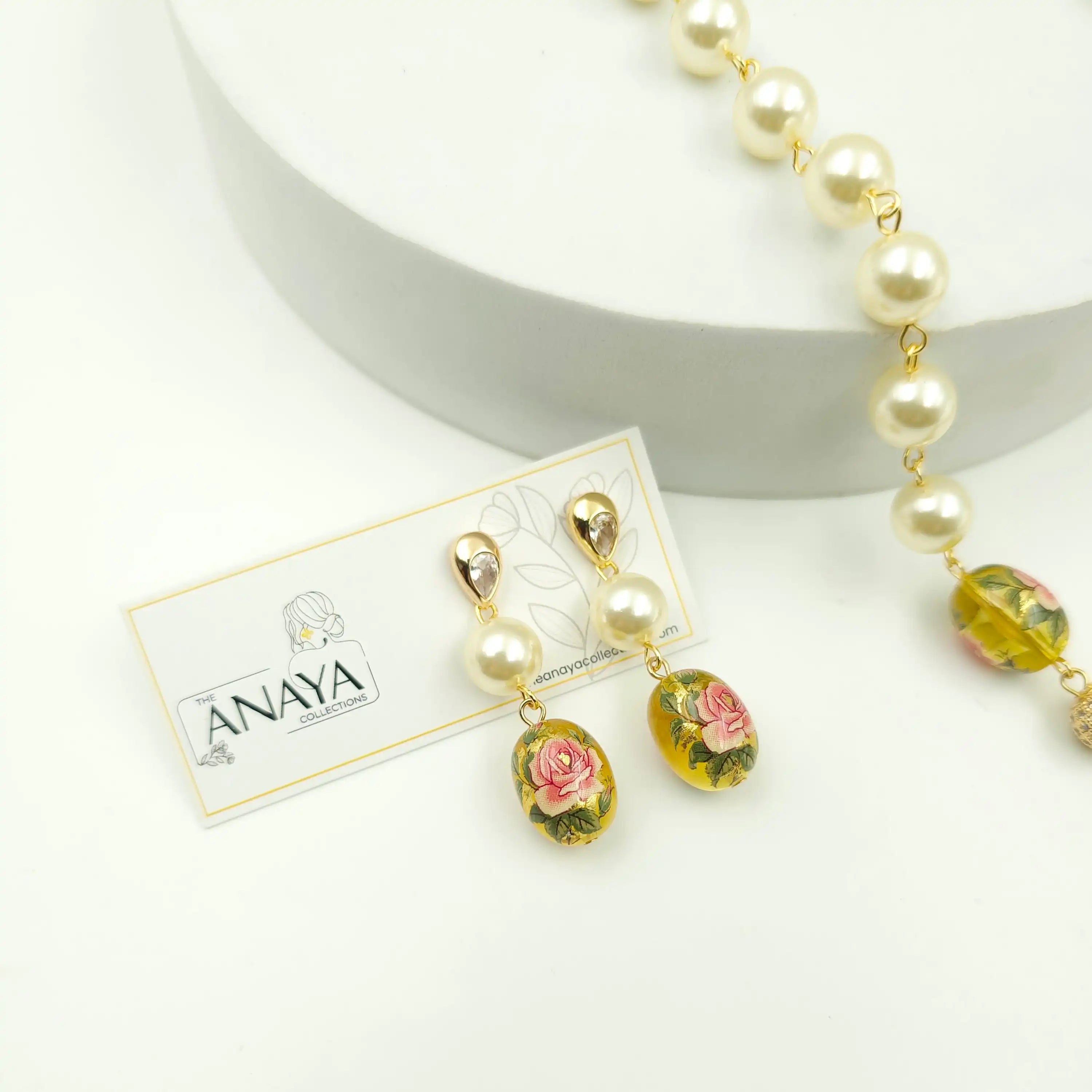 Floral Elegance Pearl Set