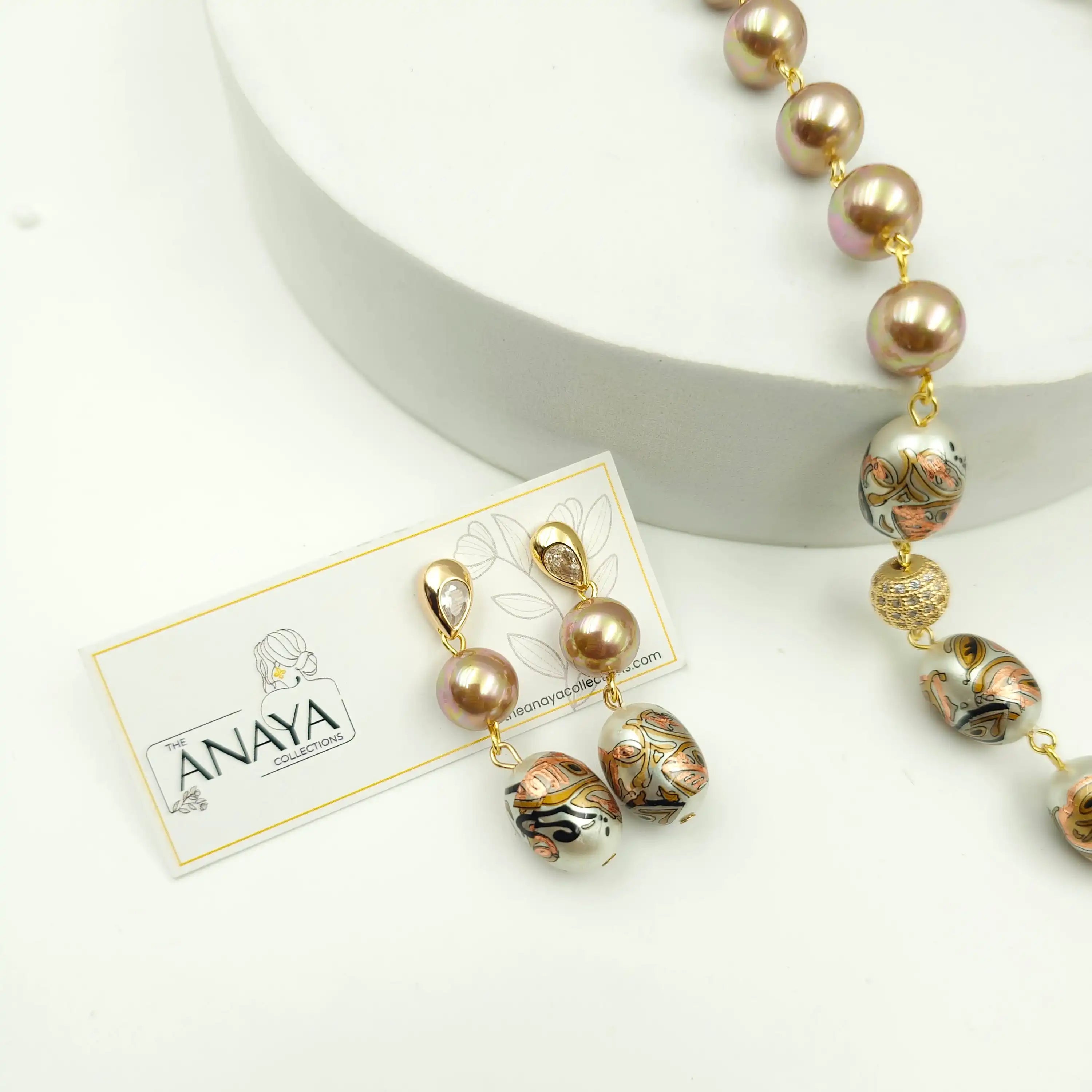 Floral Elegance Pearl Set