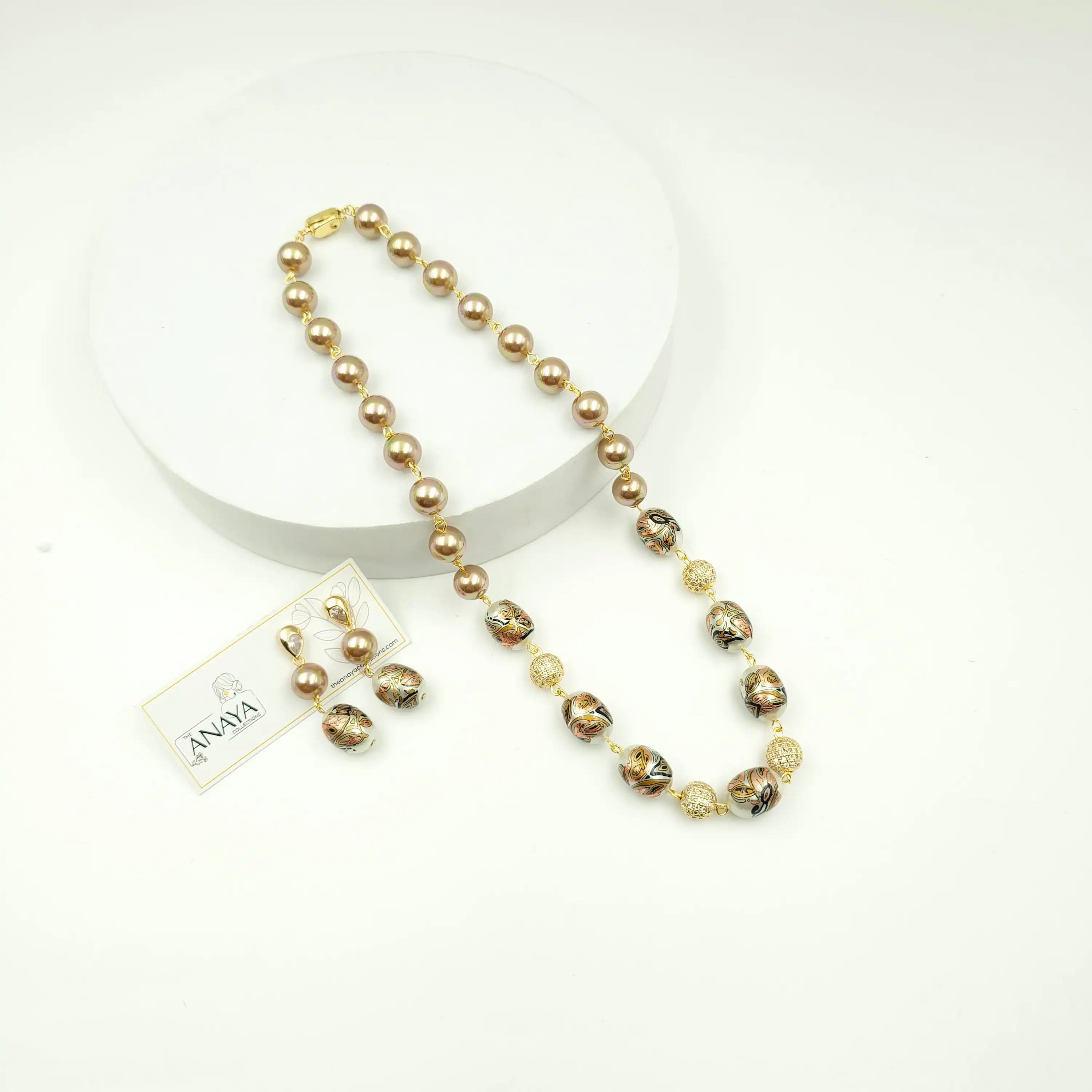 Floral Elegance Pearl Set