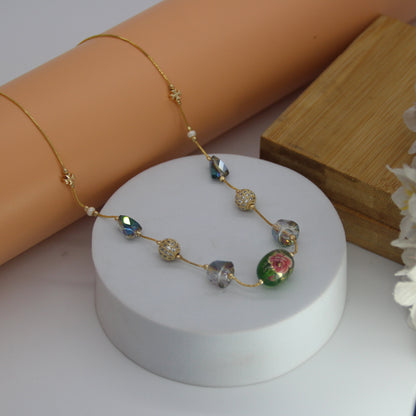 Blossom Bells Dainty Necklace