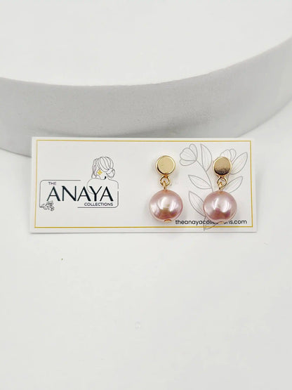 Gems Pearl Dainty Earrings