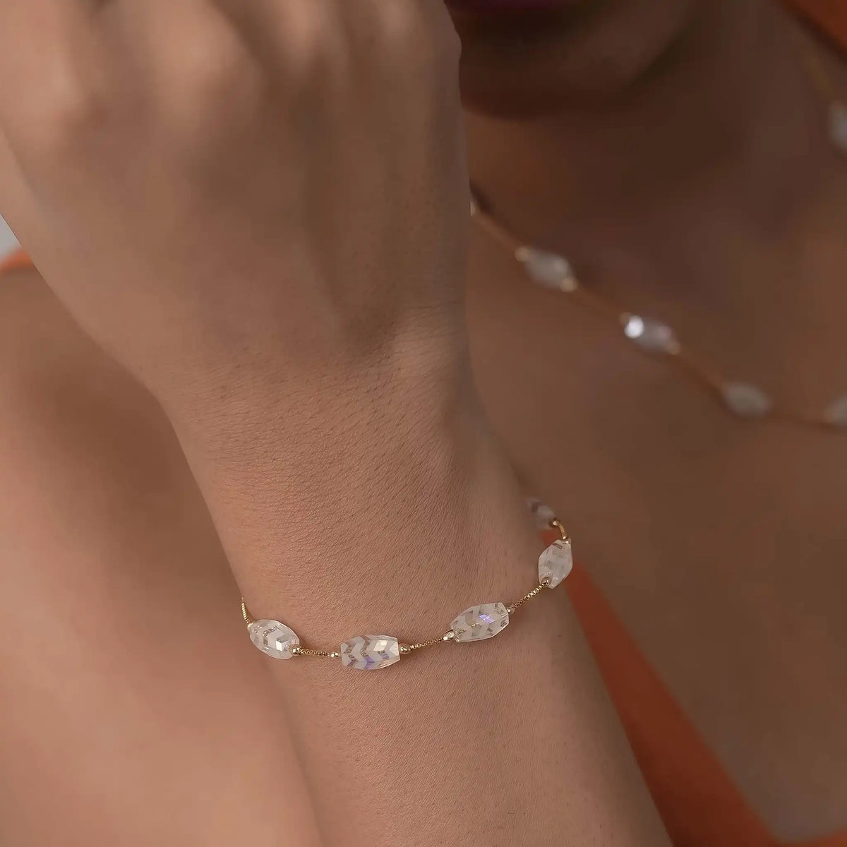 Glacial Beauty Dainty Bracelet