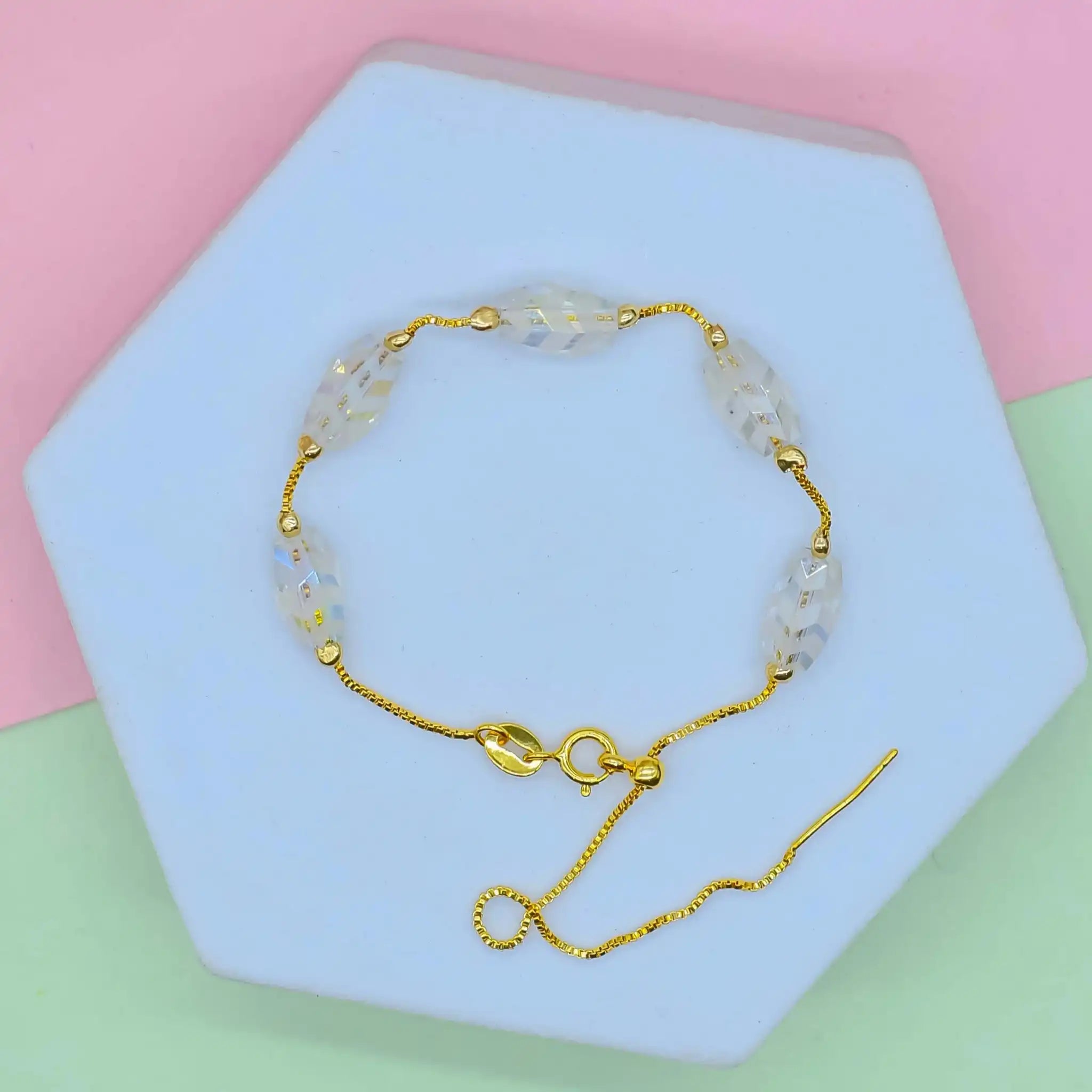 Glacial Beauty Dainty Bracelet