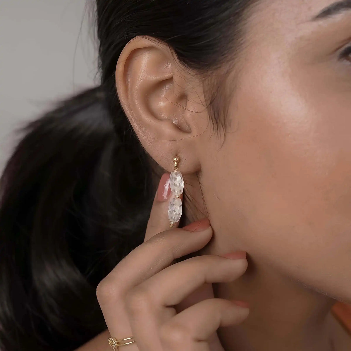 Glacial Beauty Dainty Earrings