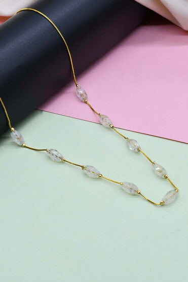 Glacial Beauty Dainty Necklace