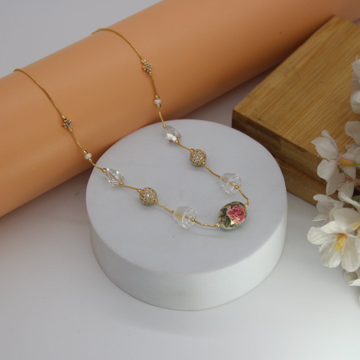 Blossom Bells Dainty Necklace