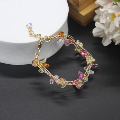 Rainbow Crystal Bracelet