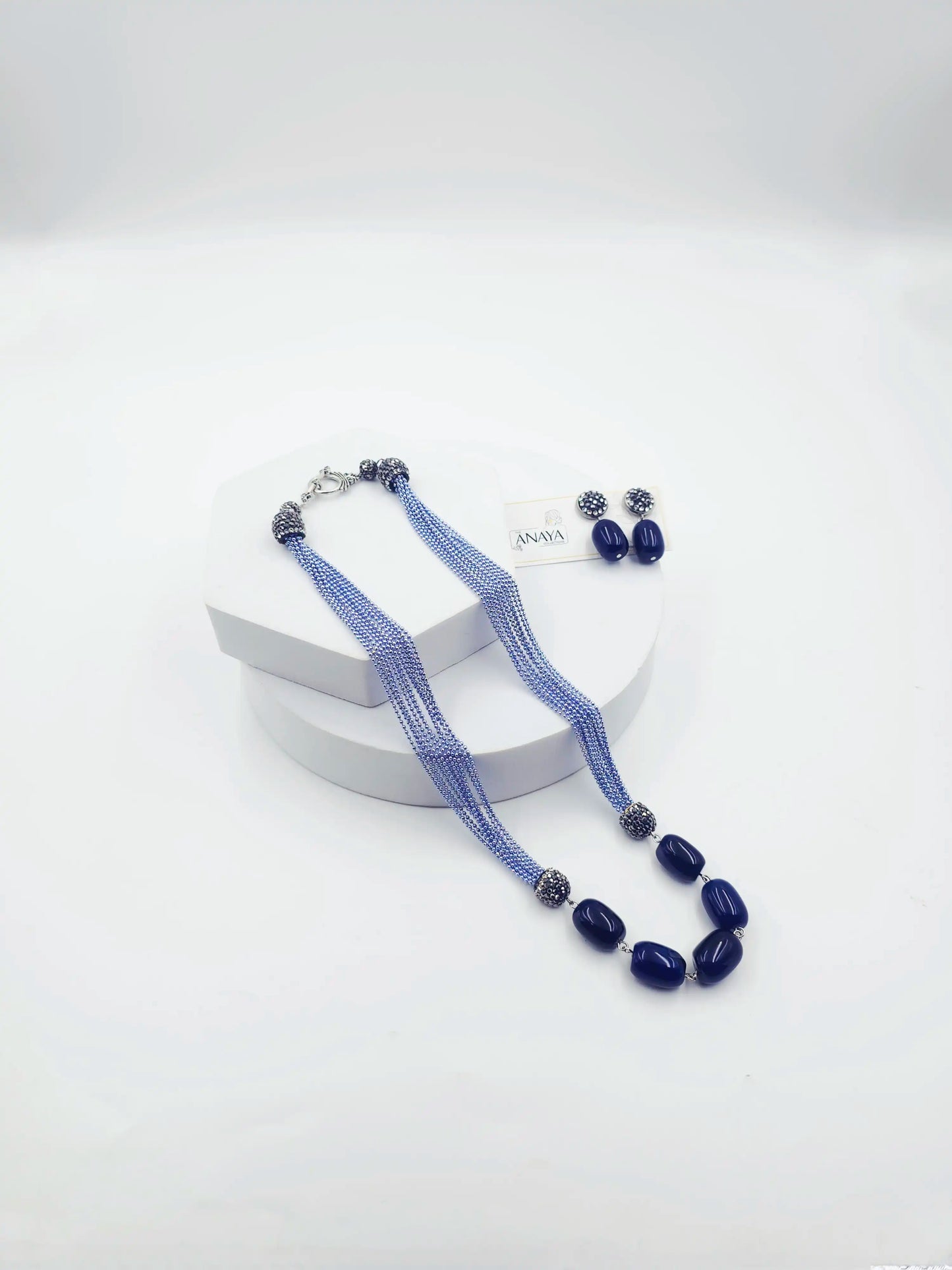 Italian 5 Oval Agates Set