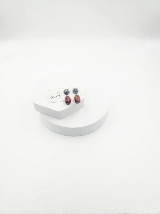 Italian 5 Oval Agates Set