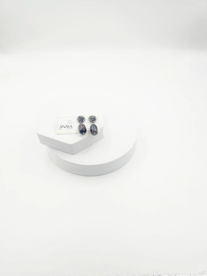 Italian 5 Oval Agates Set