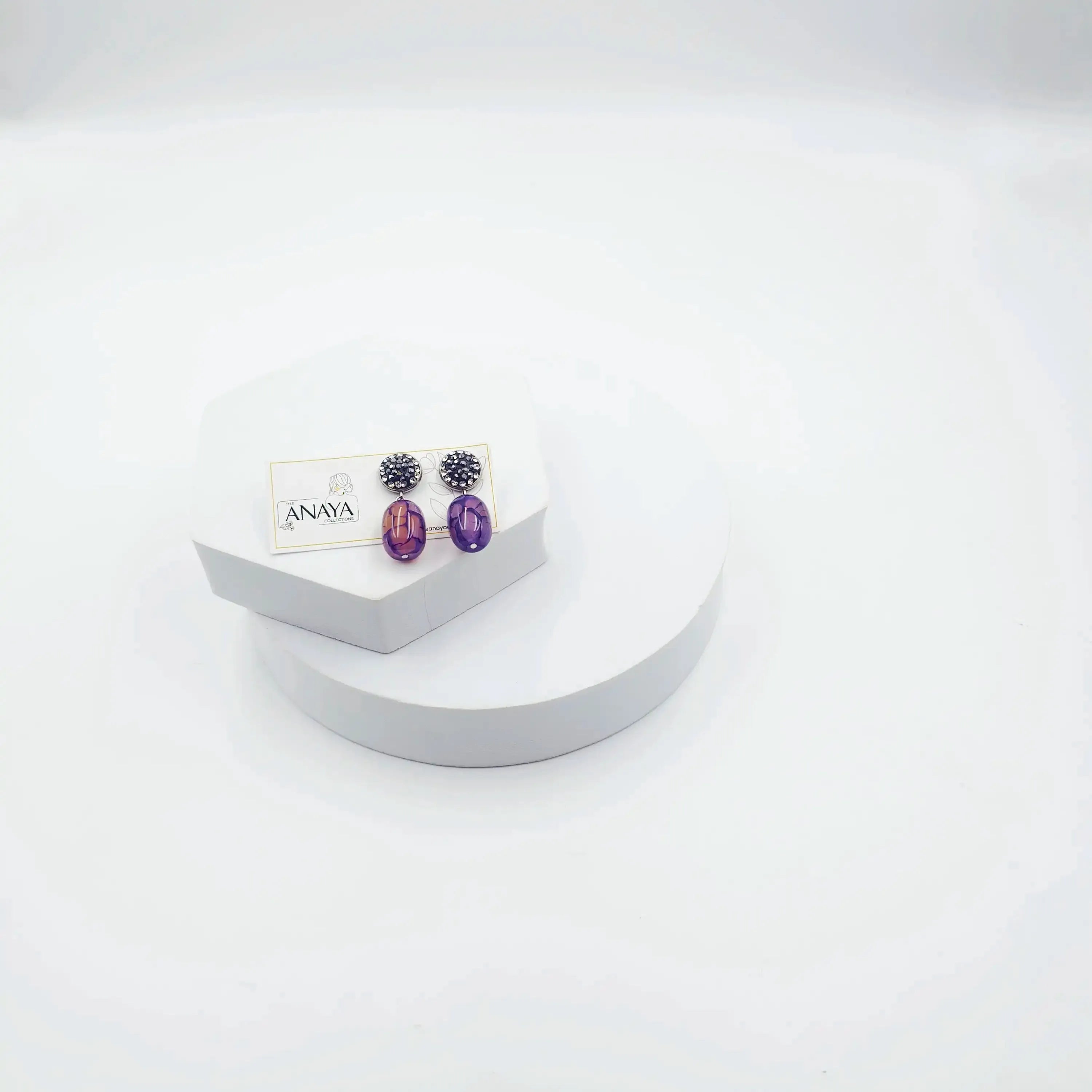 Italian 5 Oval Agates Set