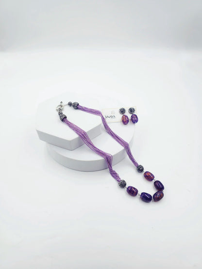 Italian 5 Oval Agates Set