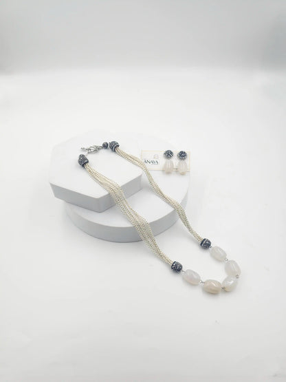 Italian 5 Oval Agates Set