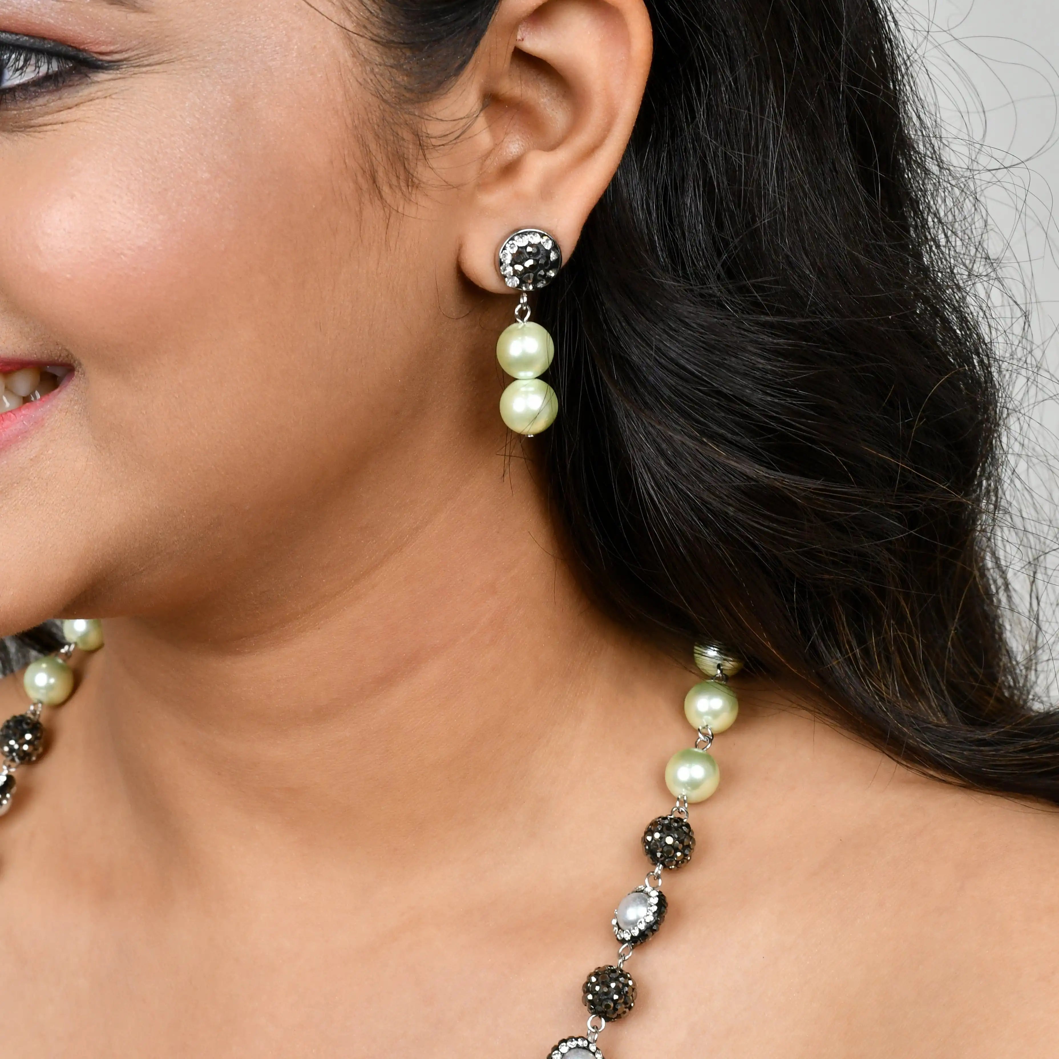 Marcasite Pearl Grace Set