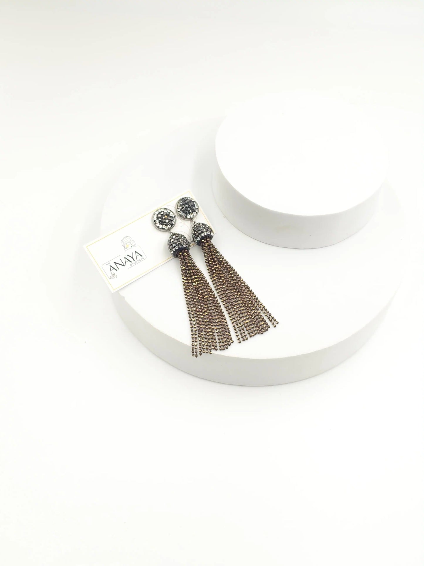 Italian Rice Bead Luxe Earrings