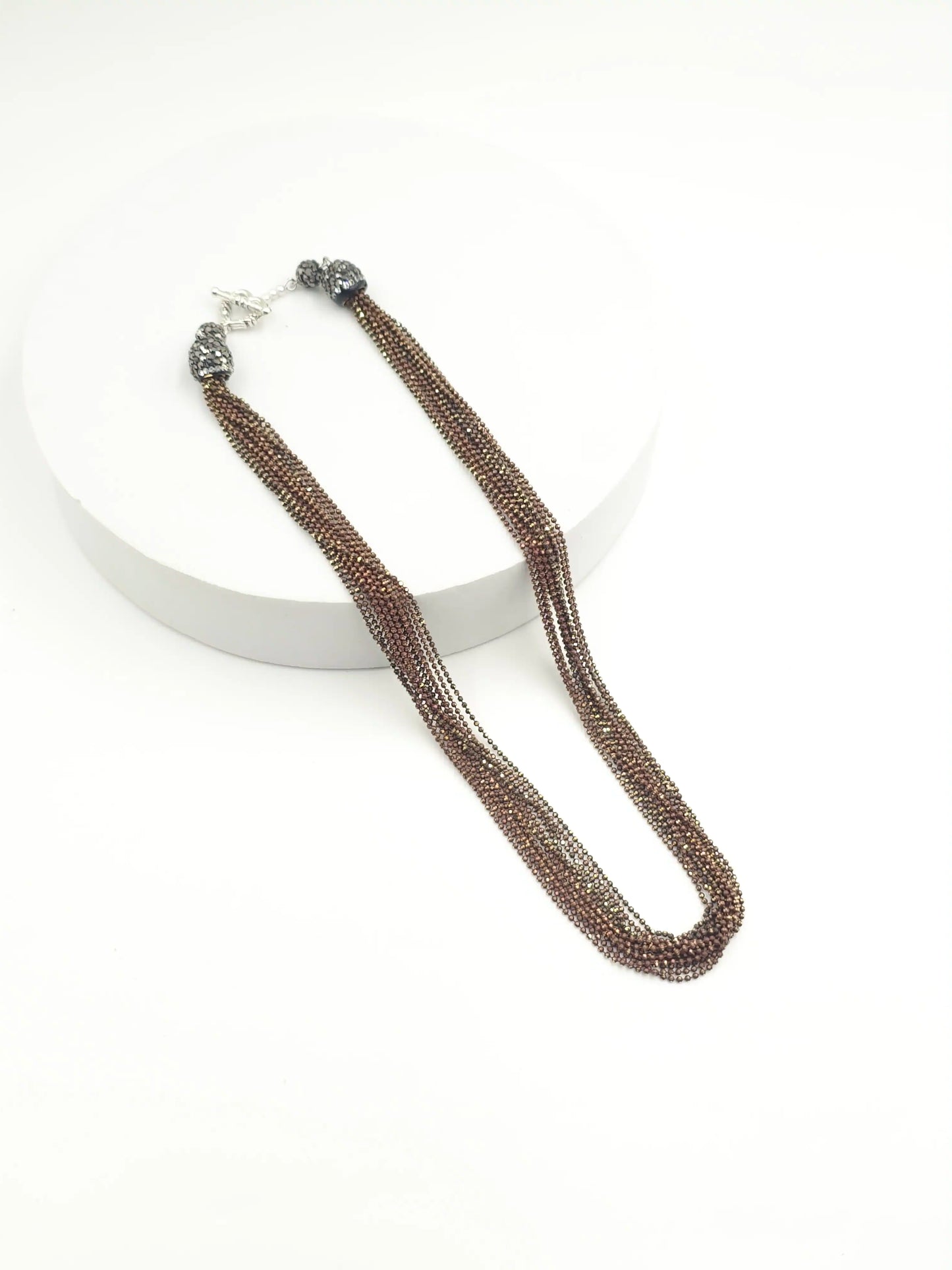 Italian Rice Bead Luxe Necklace