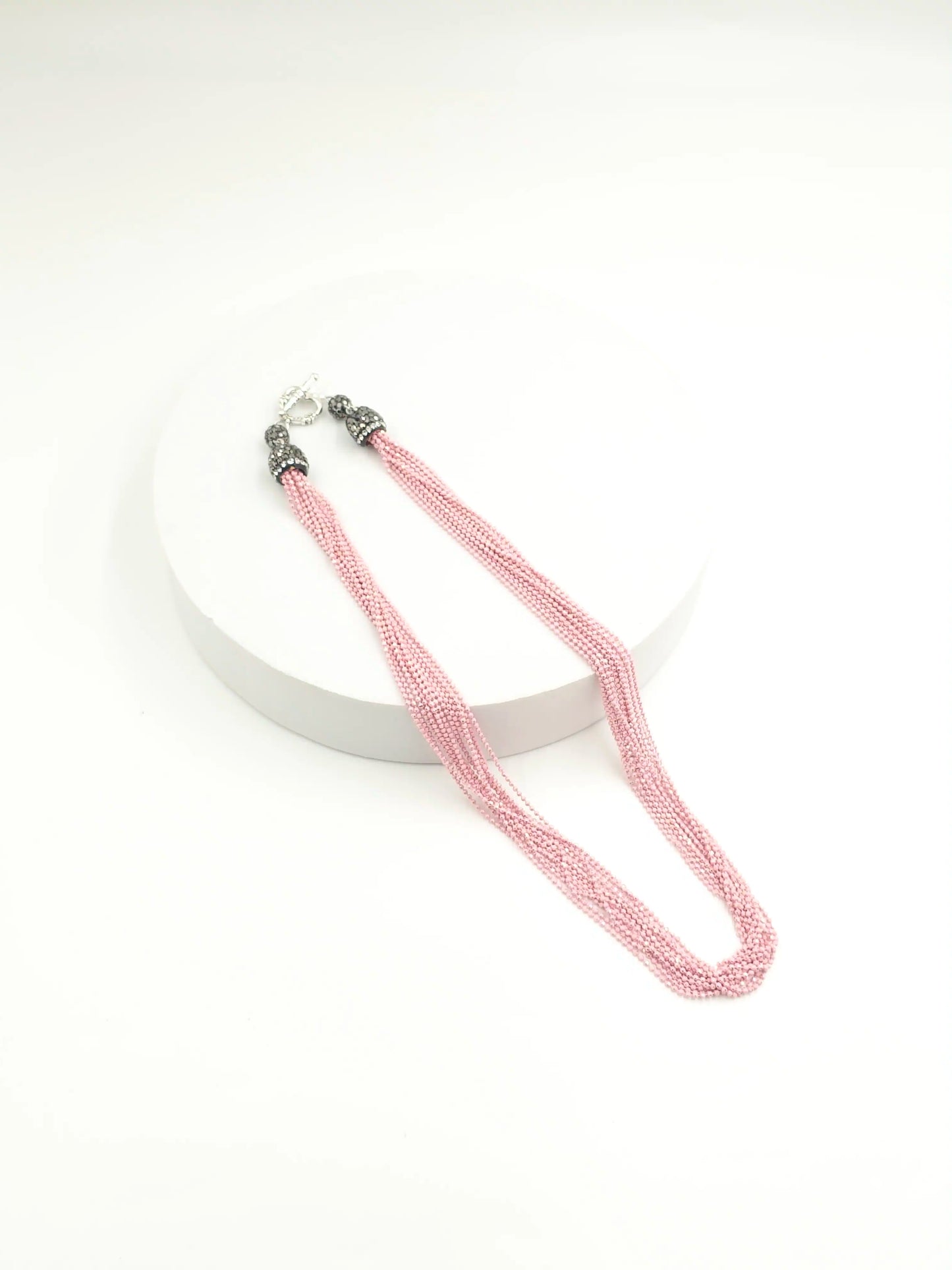 Italian Rice Bead Luxe Necklace