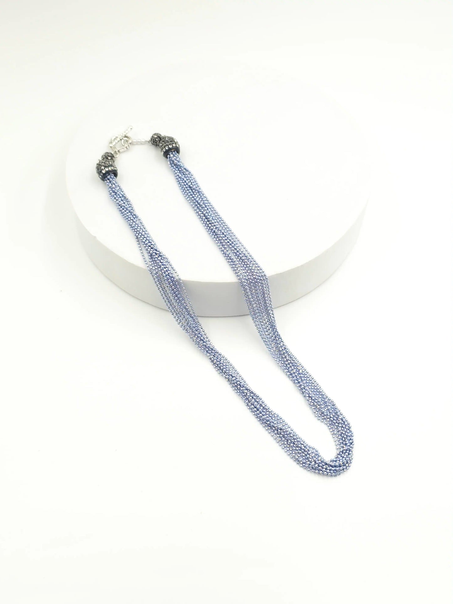 Italian Rice Bead Luxe Necklace