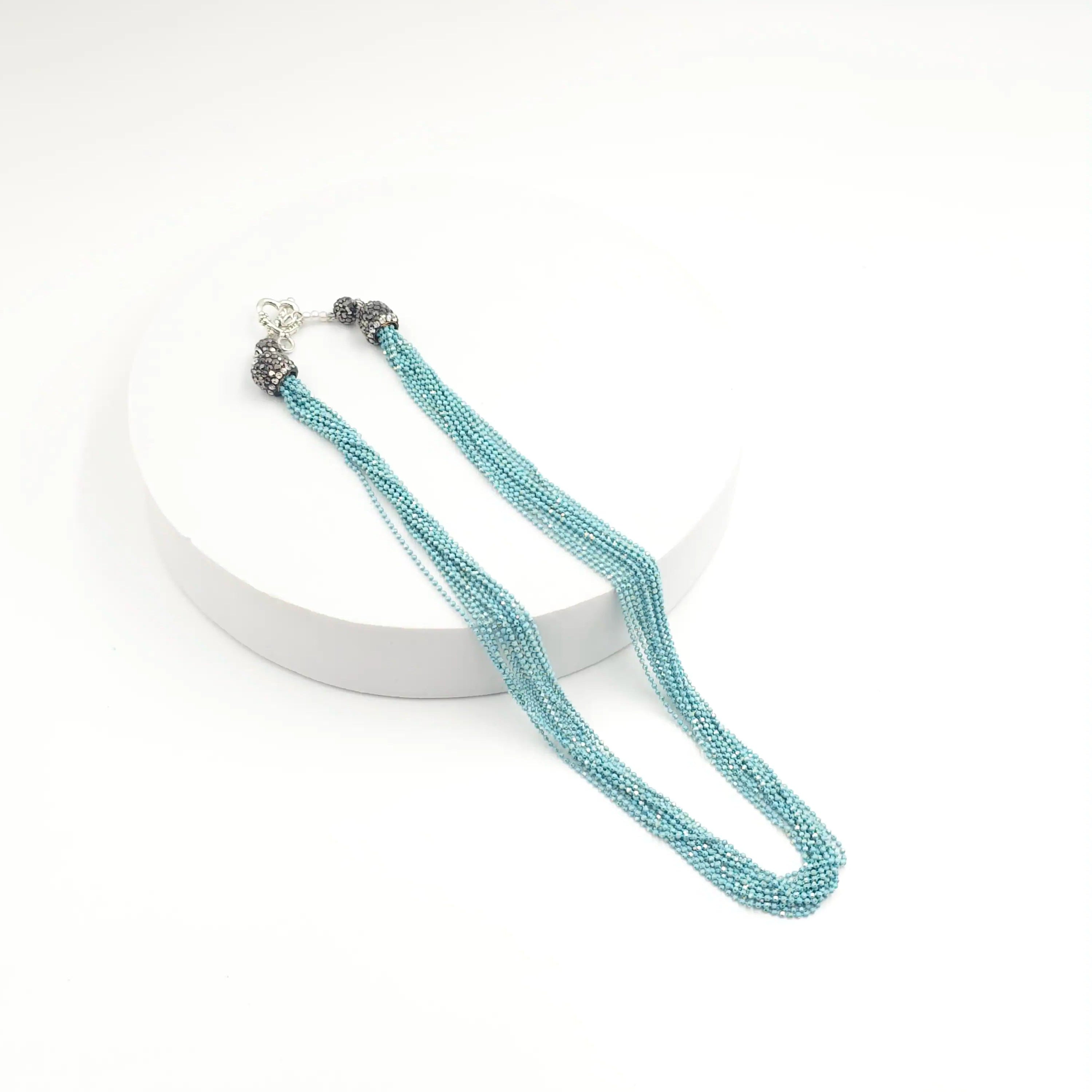 Italian Rice Bead Luxe Necklace