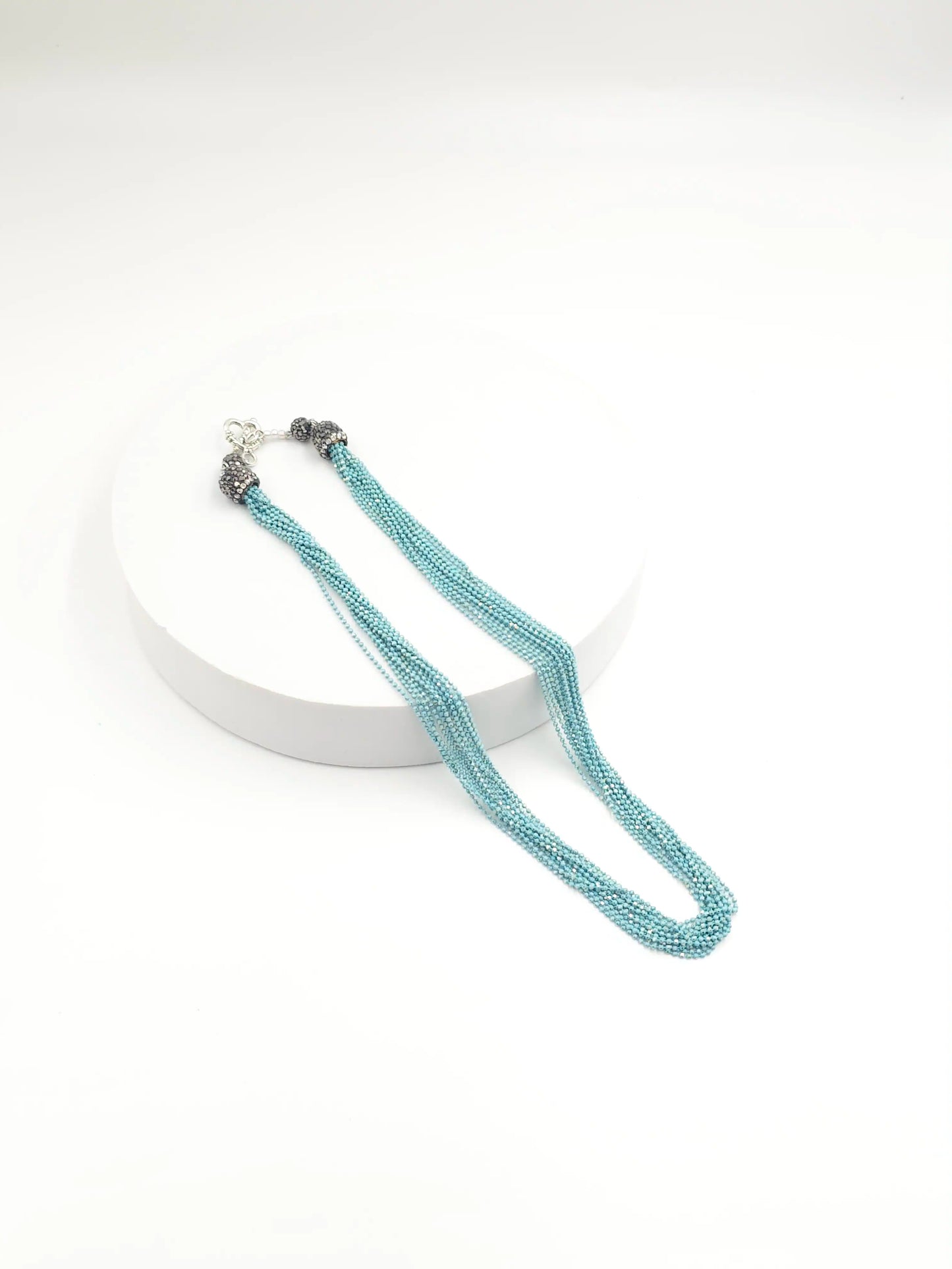 Italian Rice Bead Luxe Necklace