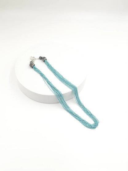 Italian Rice Bead Luxe Necklace