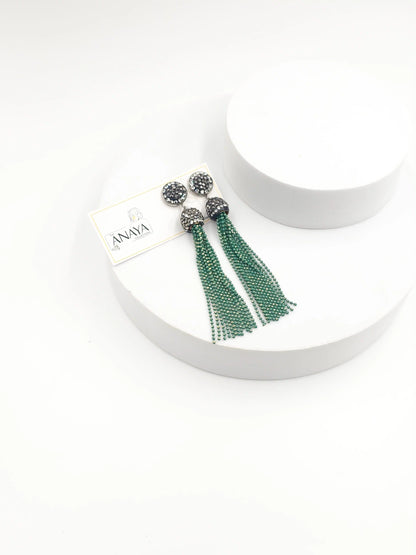 Italian Rice Bead Luxe Earrings