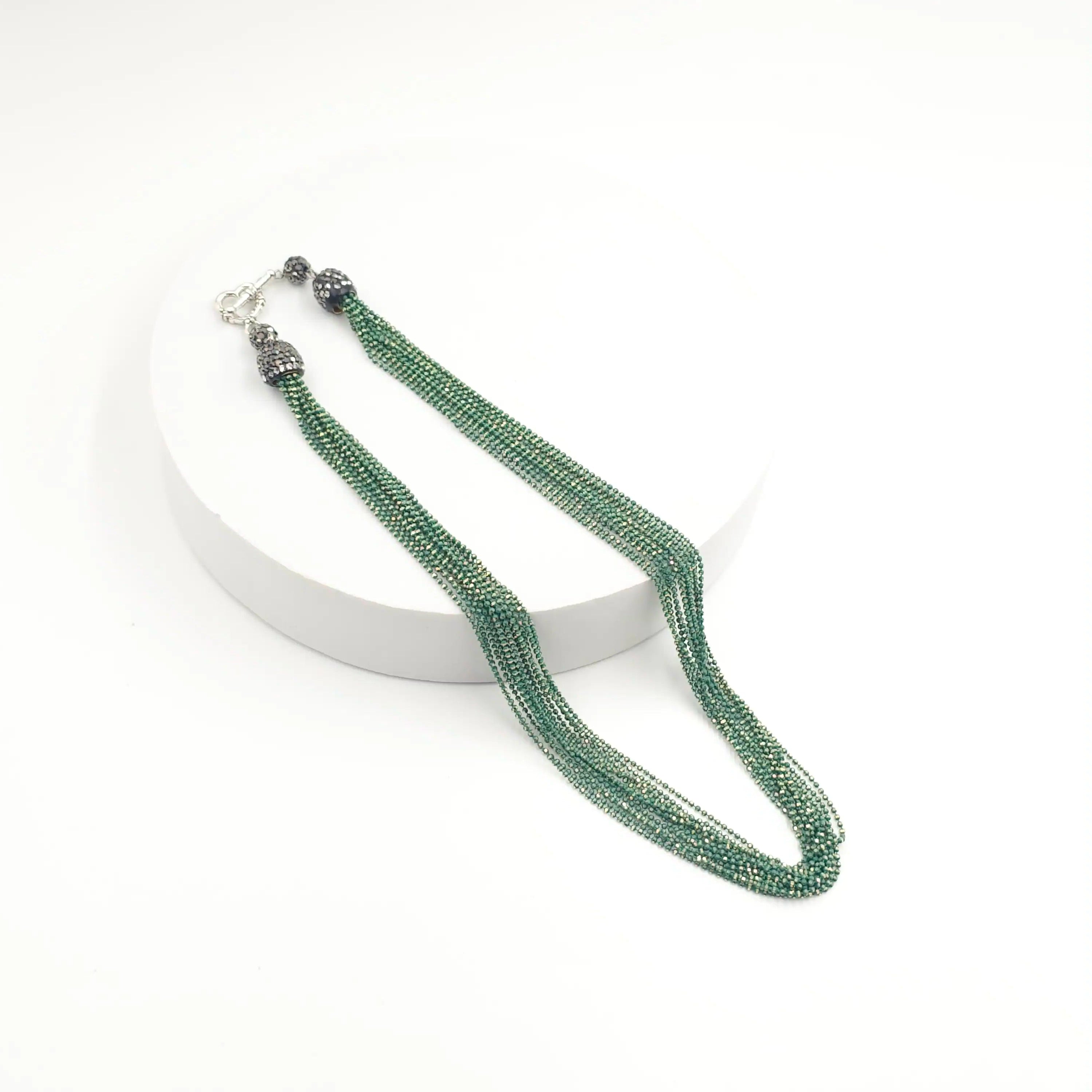Italian Rice Bead Luxe Necklace