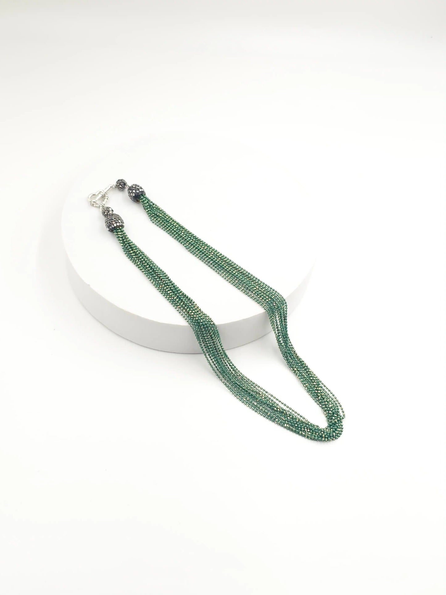 Italian Rice Bead Luxe Necklace