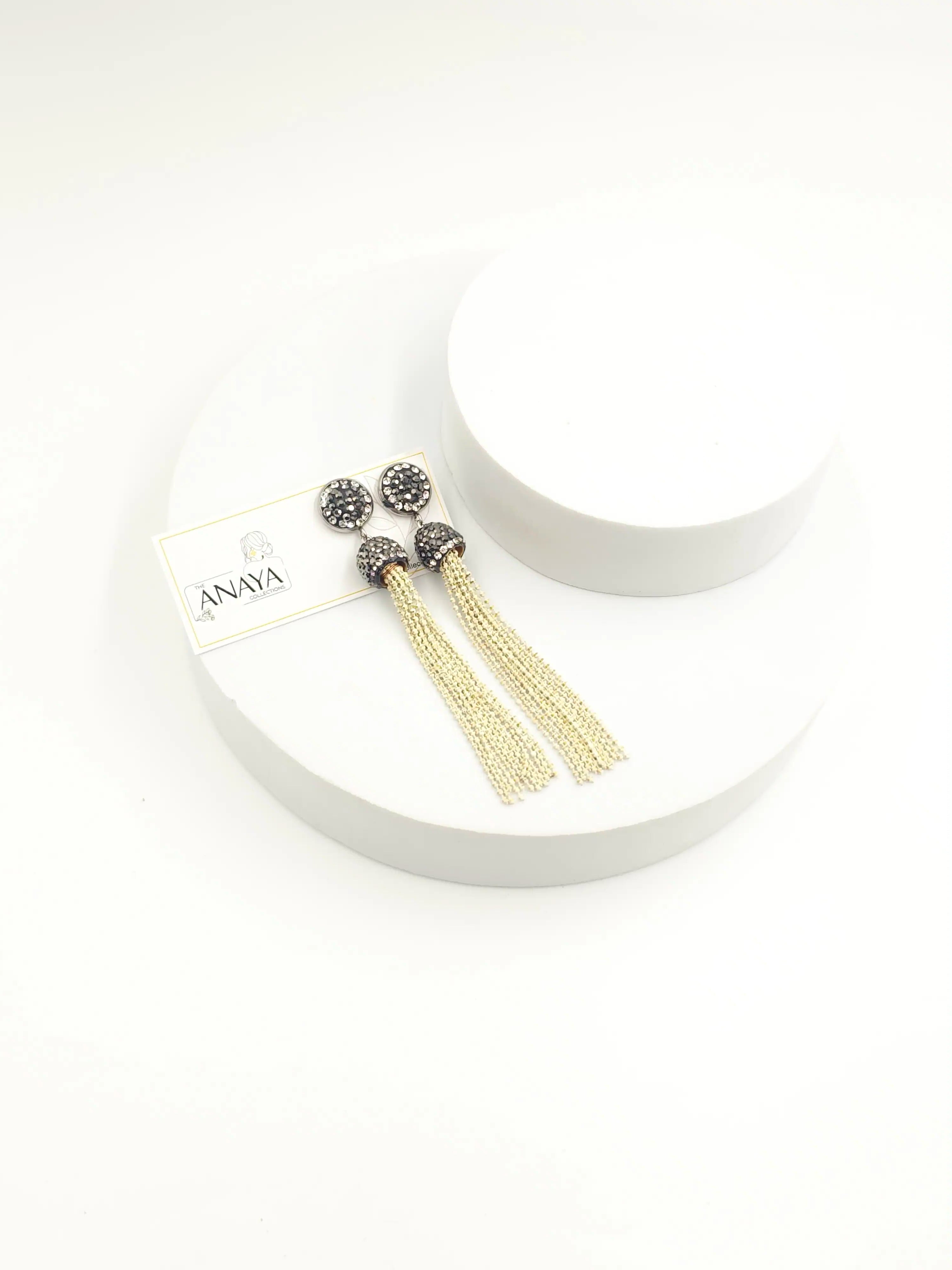 Italian Rice Bead Luxe Earrings