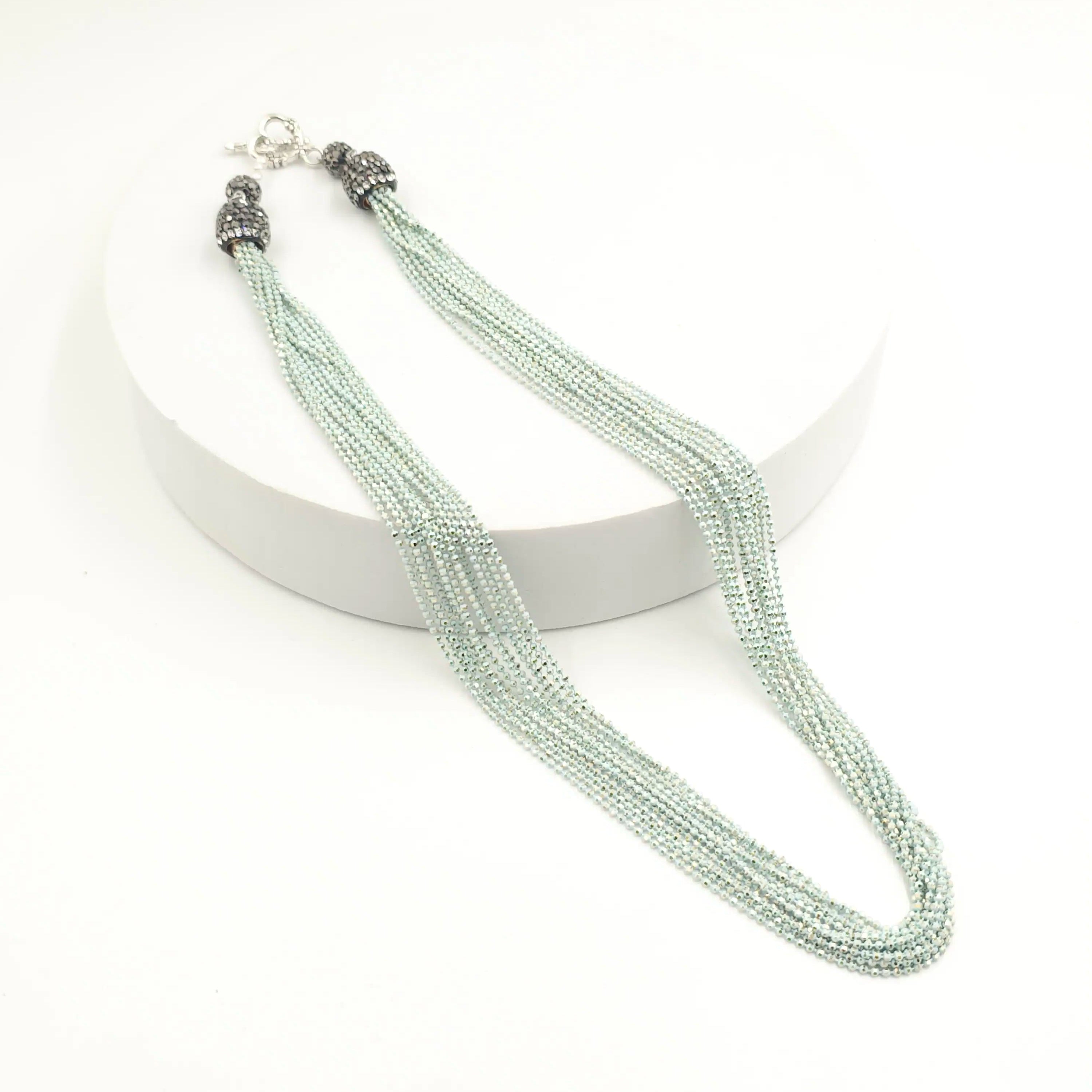 Italian Rice Bead Luxe Necklace
