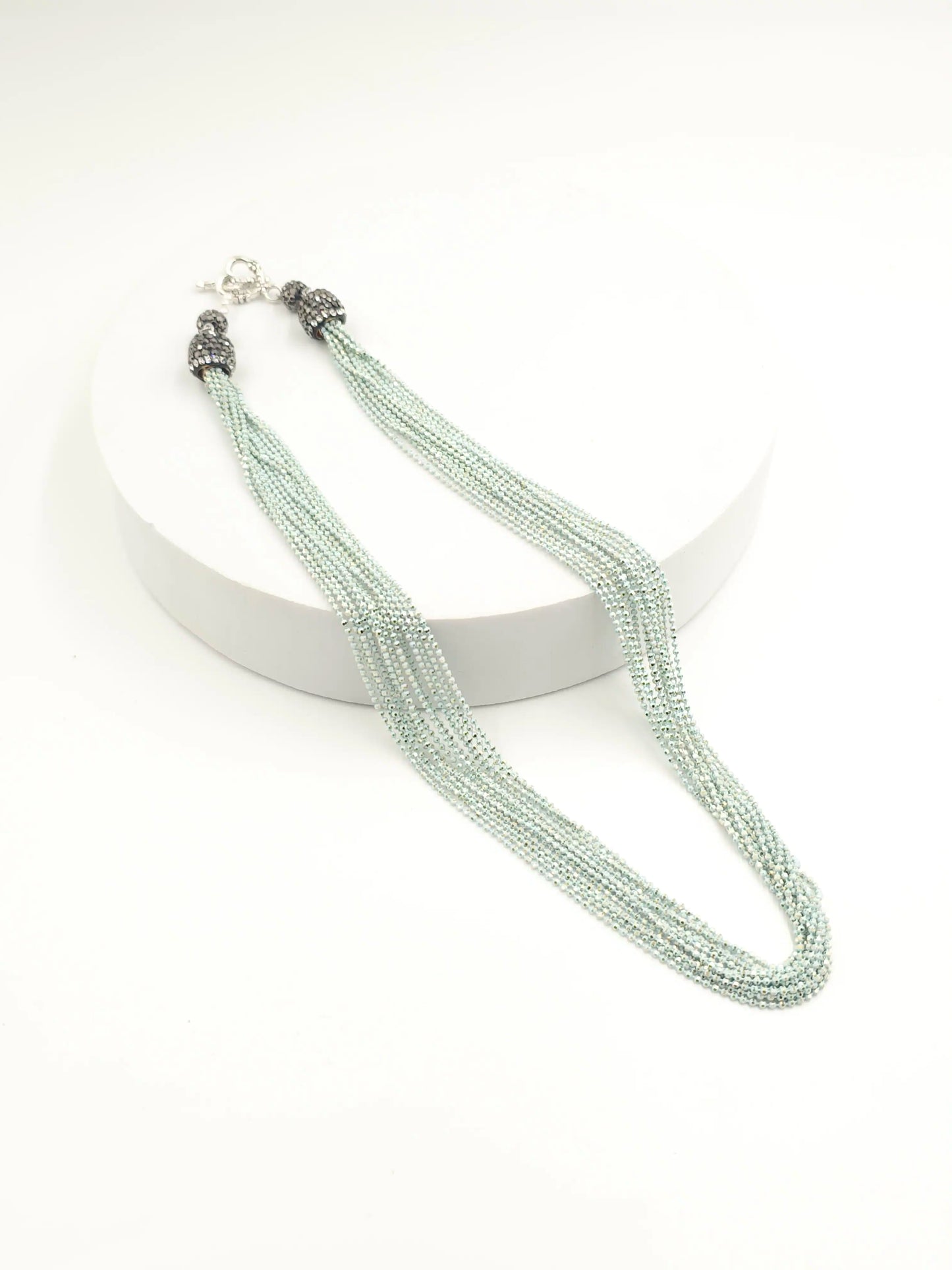 Italian Rice Bead Luxe Necklace