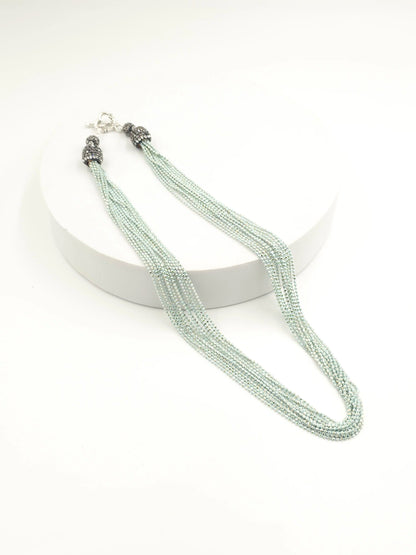 Italian Rice Bead Luxe Necklace