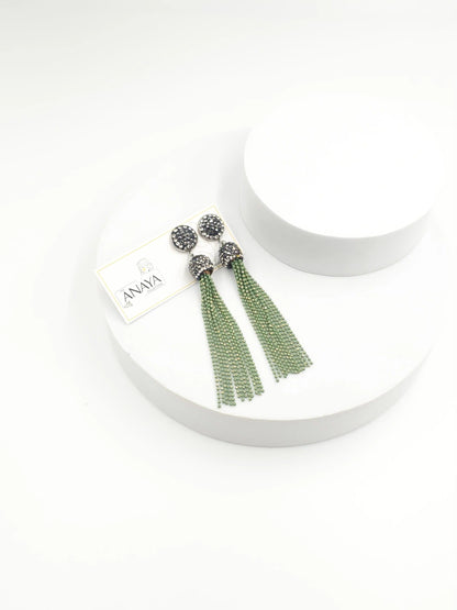 Italian Rice Bead Luxe Earrings
