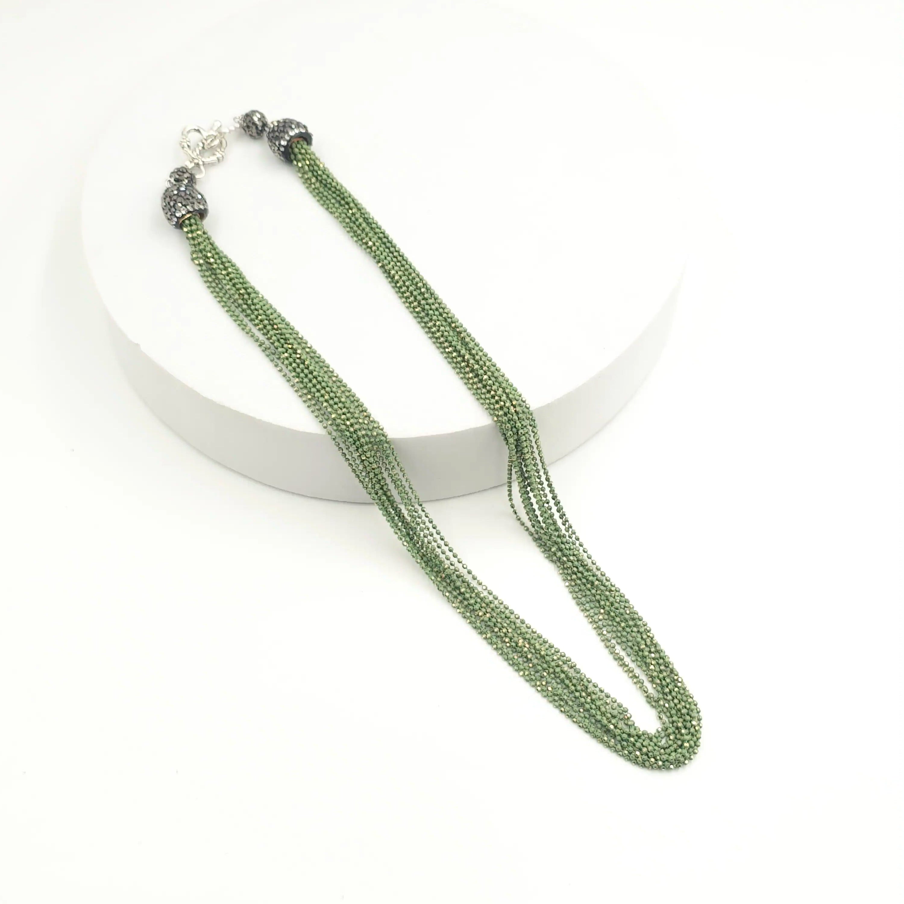 Italian Rice Bead Luxe Necklace