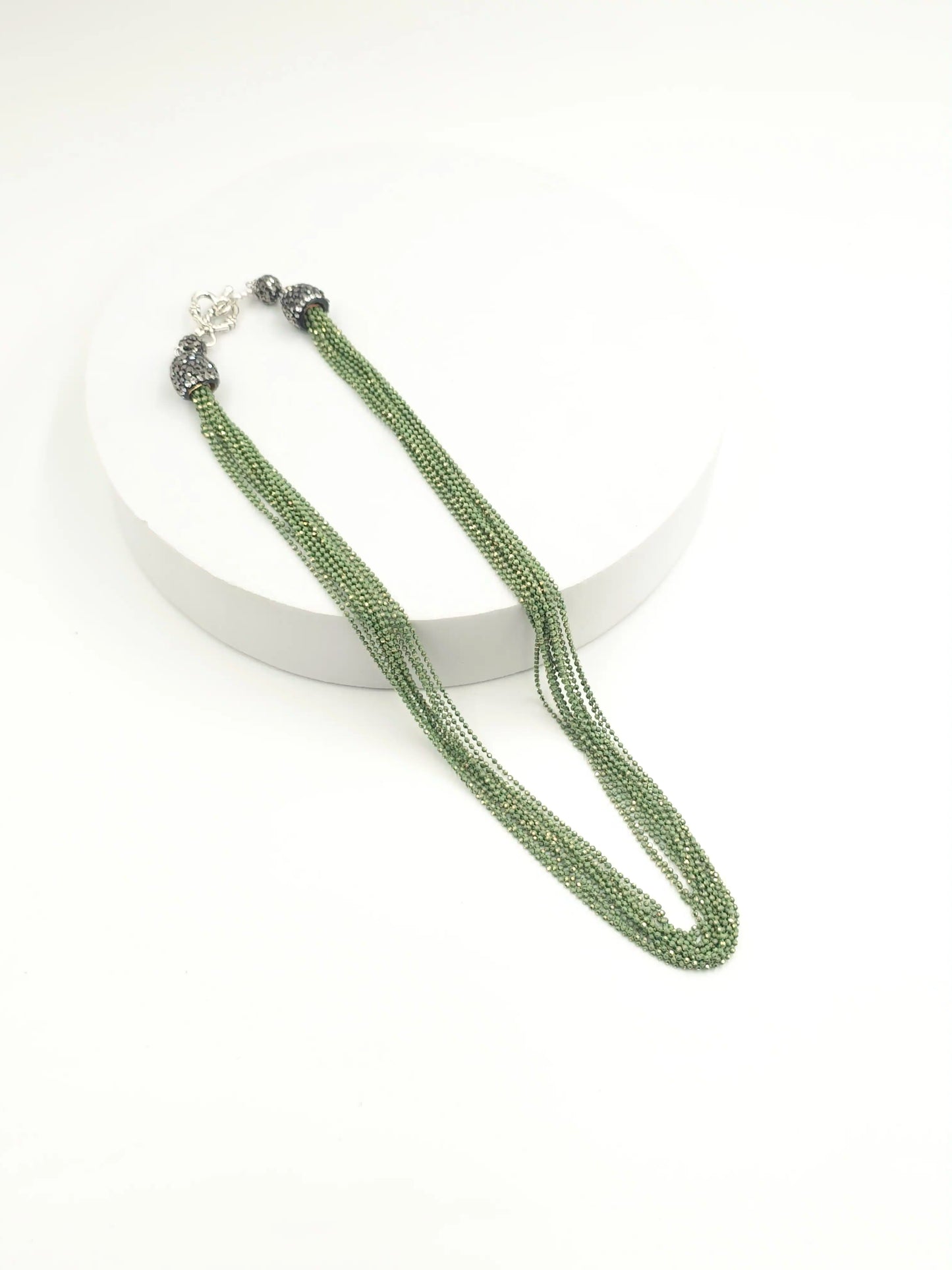 Italian Rice Bead Luxe Necklace