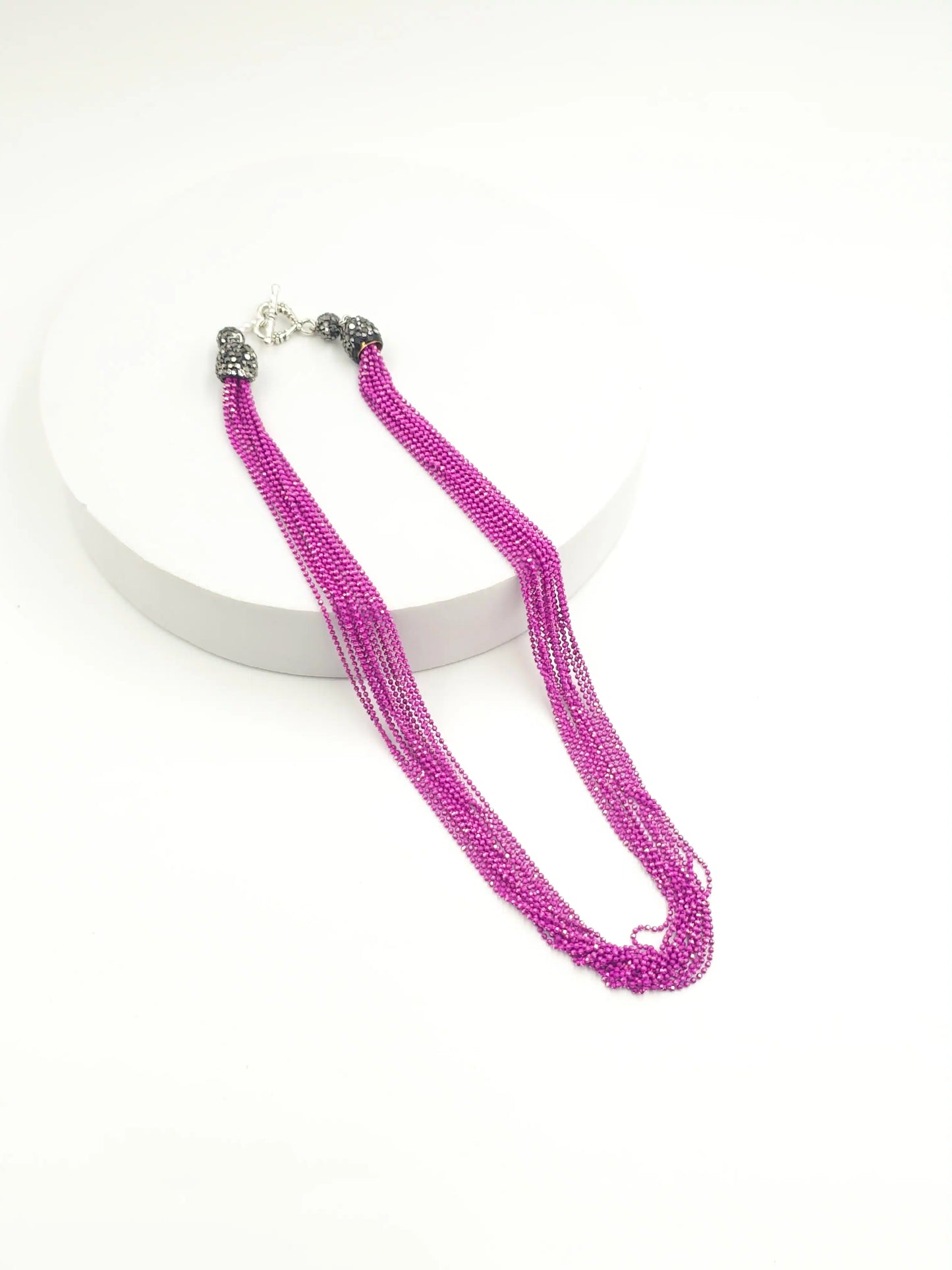 Italian Rice Bead Luxe Necklace