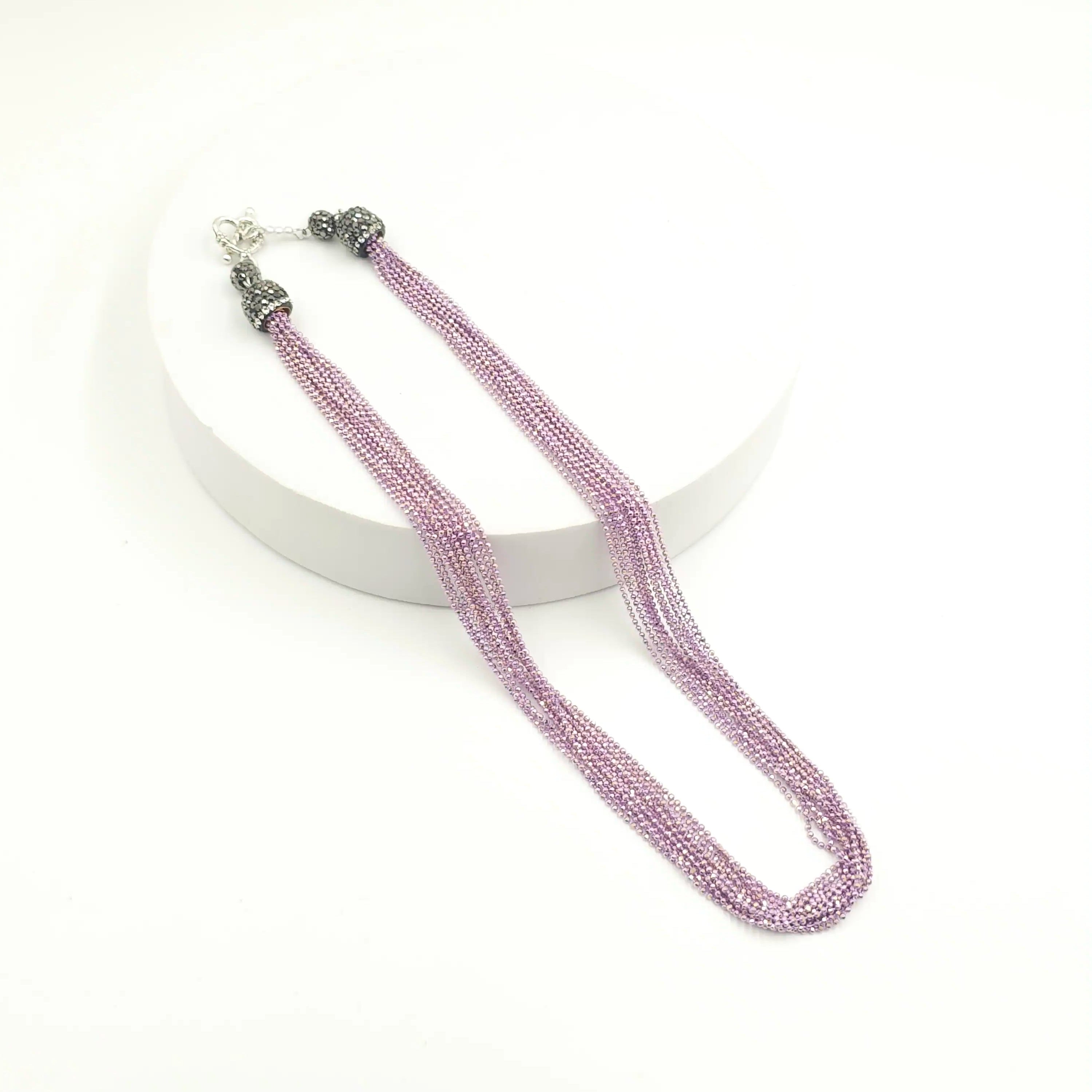 Italian Rice Bead Luxe Necklace